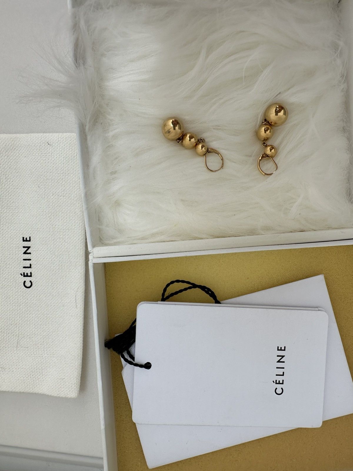 Celine Celine Phoebe Philo Dot Earrings Size ONE SIZE - 4 Thumbnail