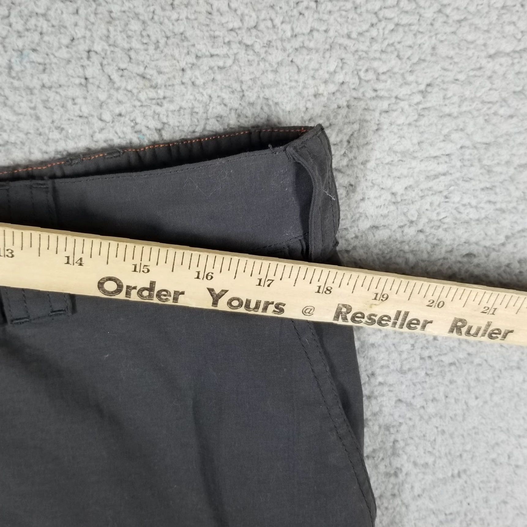 Eddie Bauer EDDIE BAUER Mens 36x32 Gray Utility Fit Hiking Cargo Pants Quick Dry Nylon Size US 36 / EU 52 - 5 Thumbnail