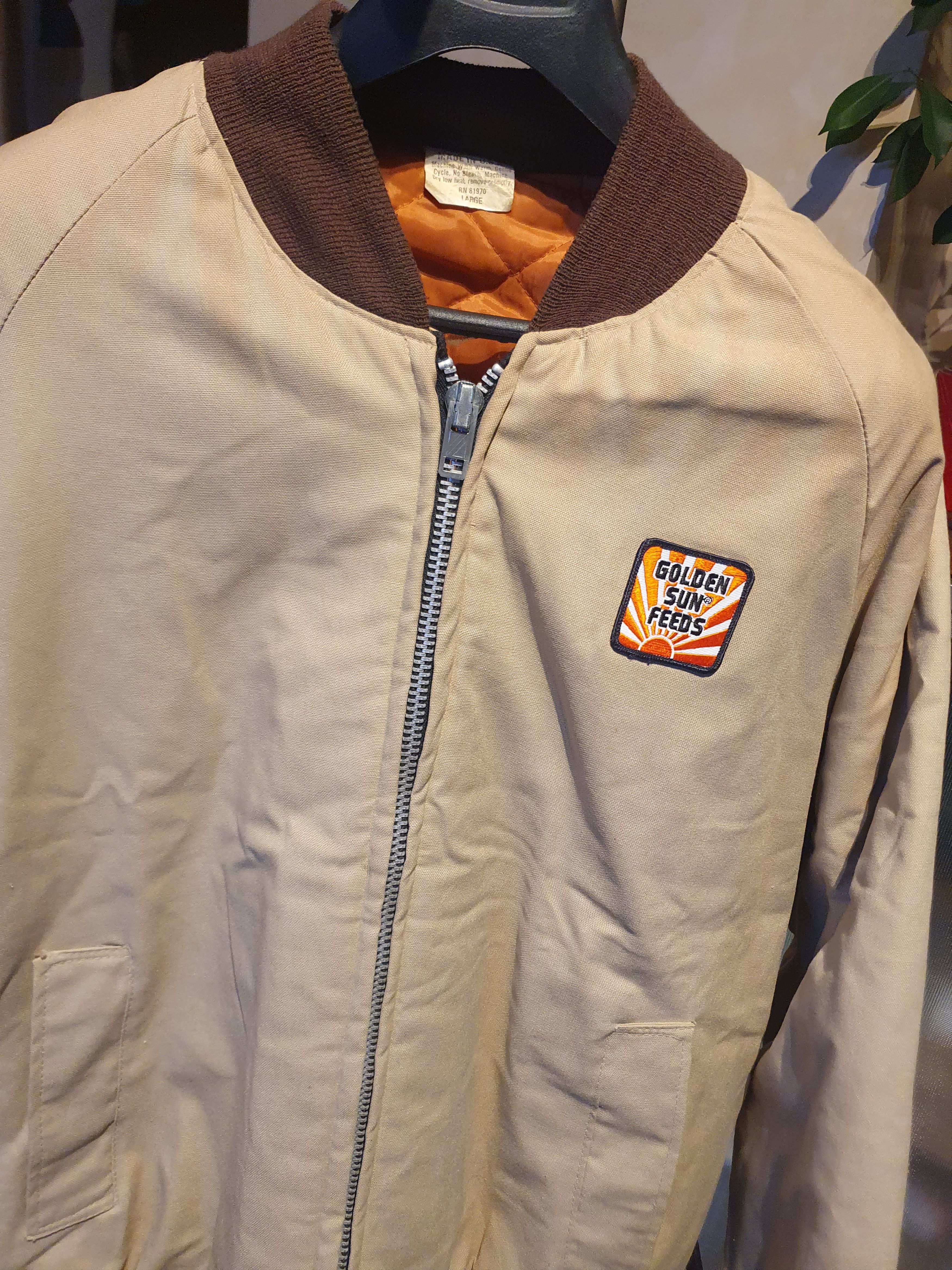 Vintage Golden Sun Feeds Vtg Farmer Canvas Jacket Made in USA L Size US L / EU 52-54 / 3 - 3 Thumbnail