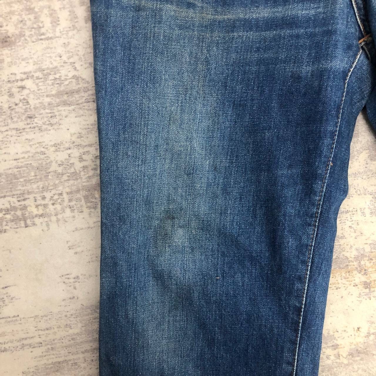 P863. VINTAGE TALON ZIPPER MCQUEEN JEANS