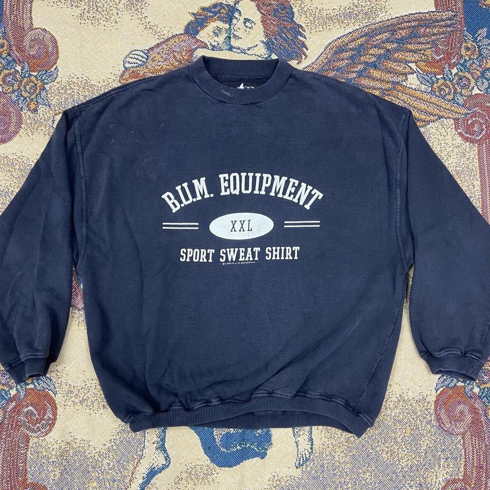 B.U.M Equipment Vintage B.U.M Equipment Sweatshirt Size US L / EU 52-54 / 3 - 1 Thumbnail
