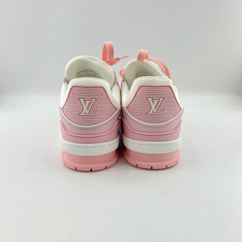 Louis Vuitton Louis Vuitton Trainer Pink Leather Fashion Sneakers -2508 Size US 7.5 / EU 40-41 - 3 Thumbnail