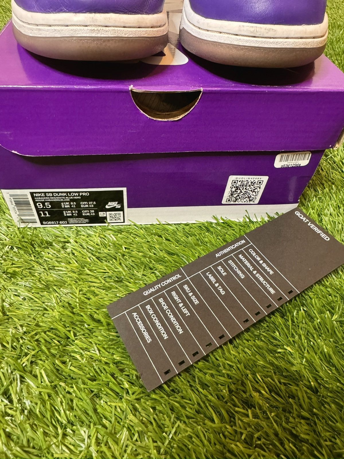 Nike SB Nike SB Dunk High Purple Size US 9.5 / EU 42-43 - 6 Thumbnail