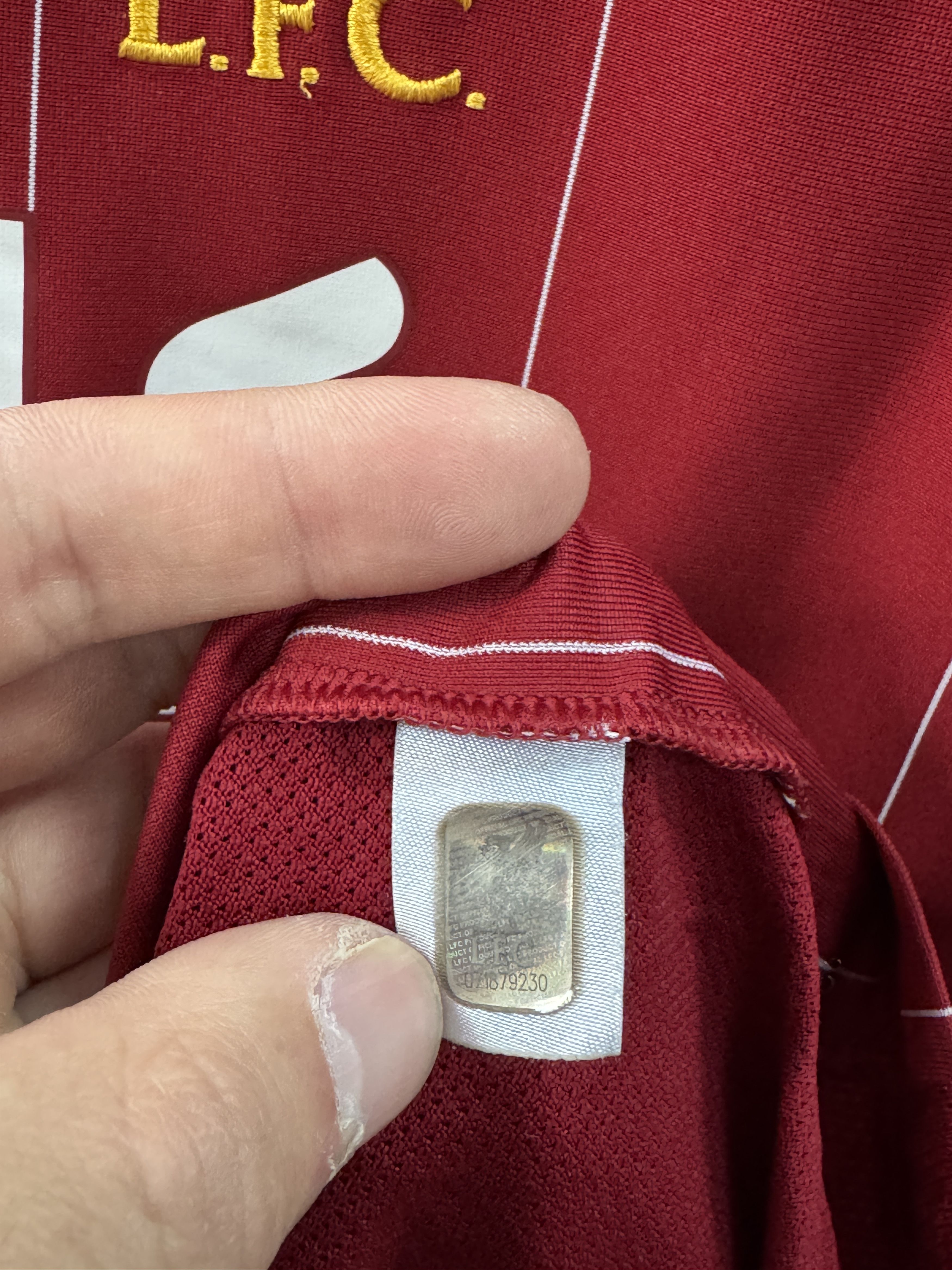 New Balance 2019/20 LIVERPOOL New Balance Home Long Sleeves Jersey Kit Size US M / EU 48-50 / 2 - 11 Thumbnail