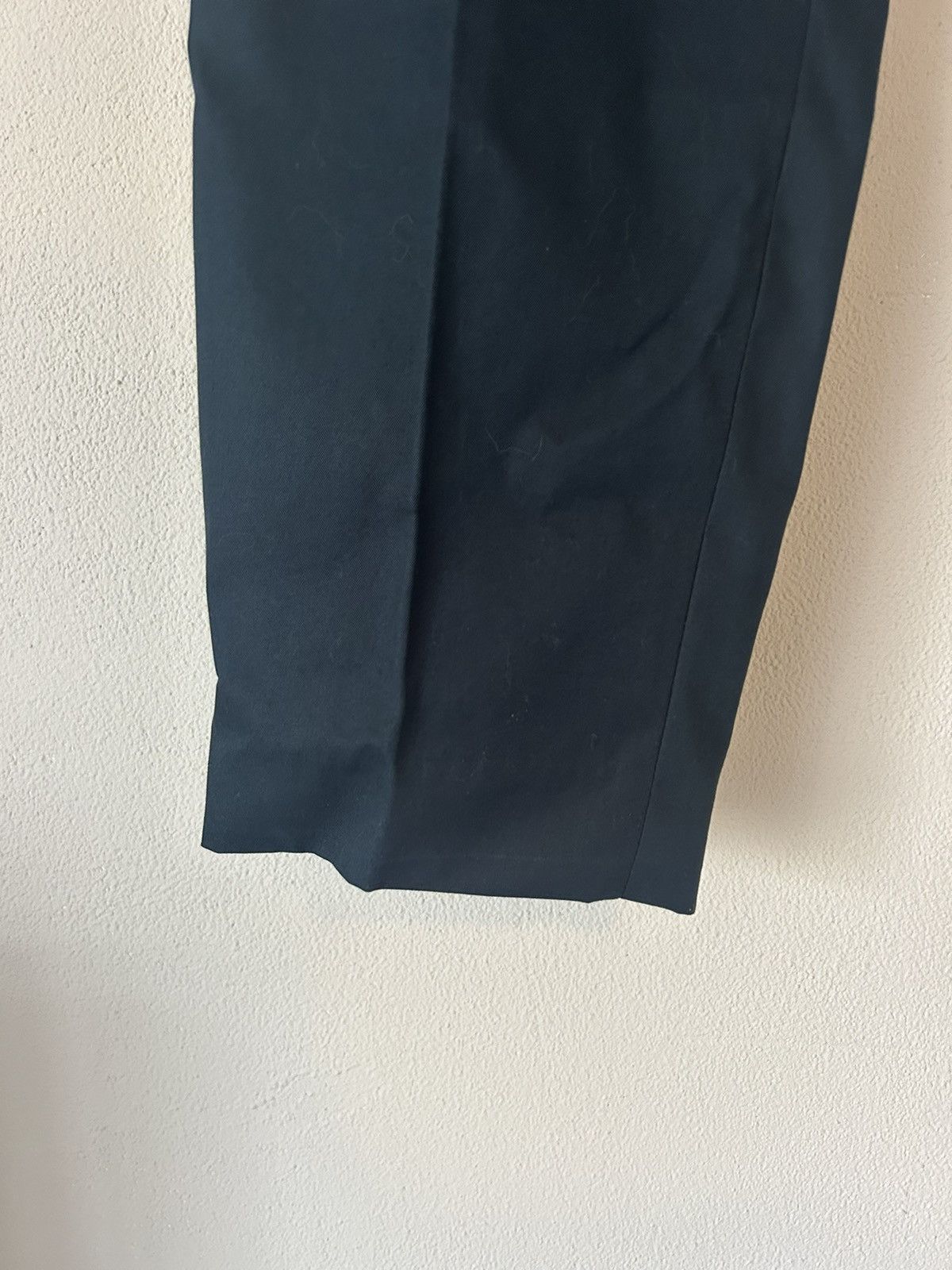 Brunello Cucinelli Navy Cotton Tailored Trousers Size US 40 / EU 56 - 5 Thumbnail