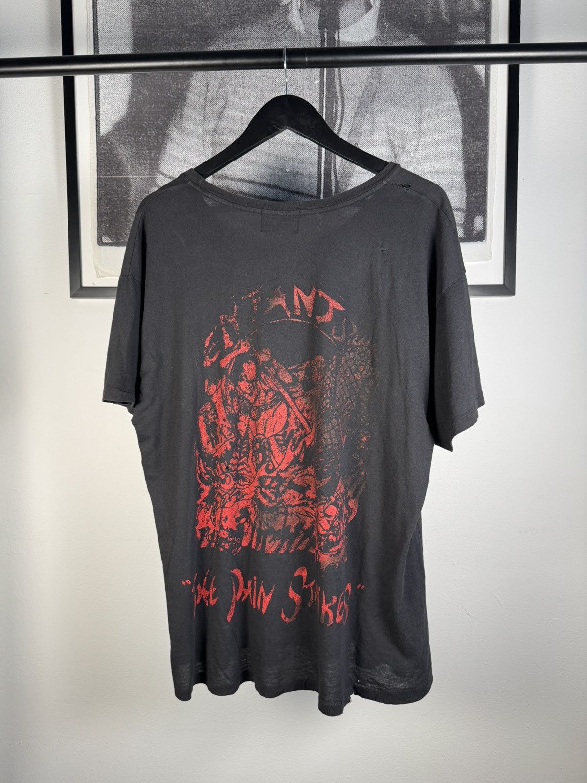 Enfants Riches Deprimes ICONIC GRAIL 💉 2022 "SICK OF IT ALL" HEROIN ANONYMOUS SHIRT Size US XL / EU 56 / 4 - 6 Thumbnail