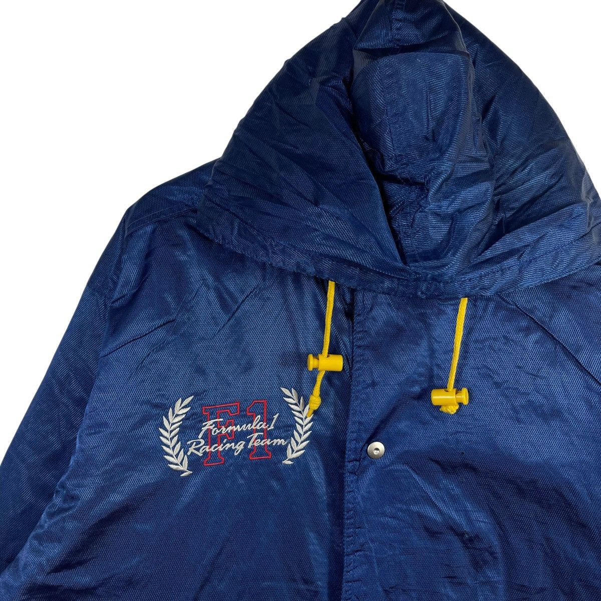 Vintage Canon Williams F1 Team Vintage Racing Jacket Hooded Coat Size US L / EU 52-54 / 3 - 4 Thumbnail