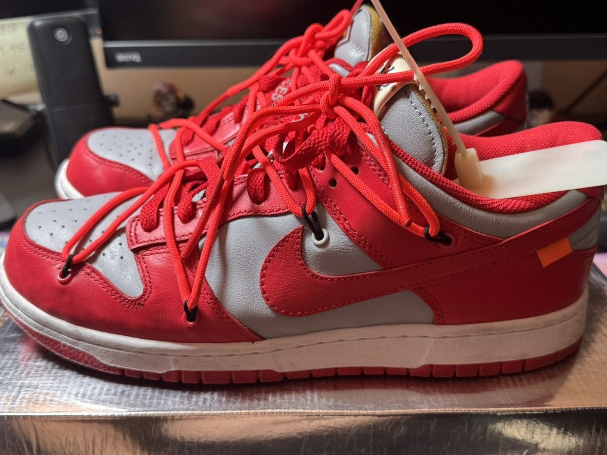 Nike x OFF WHITE Dunk Varsity Red