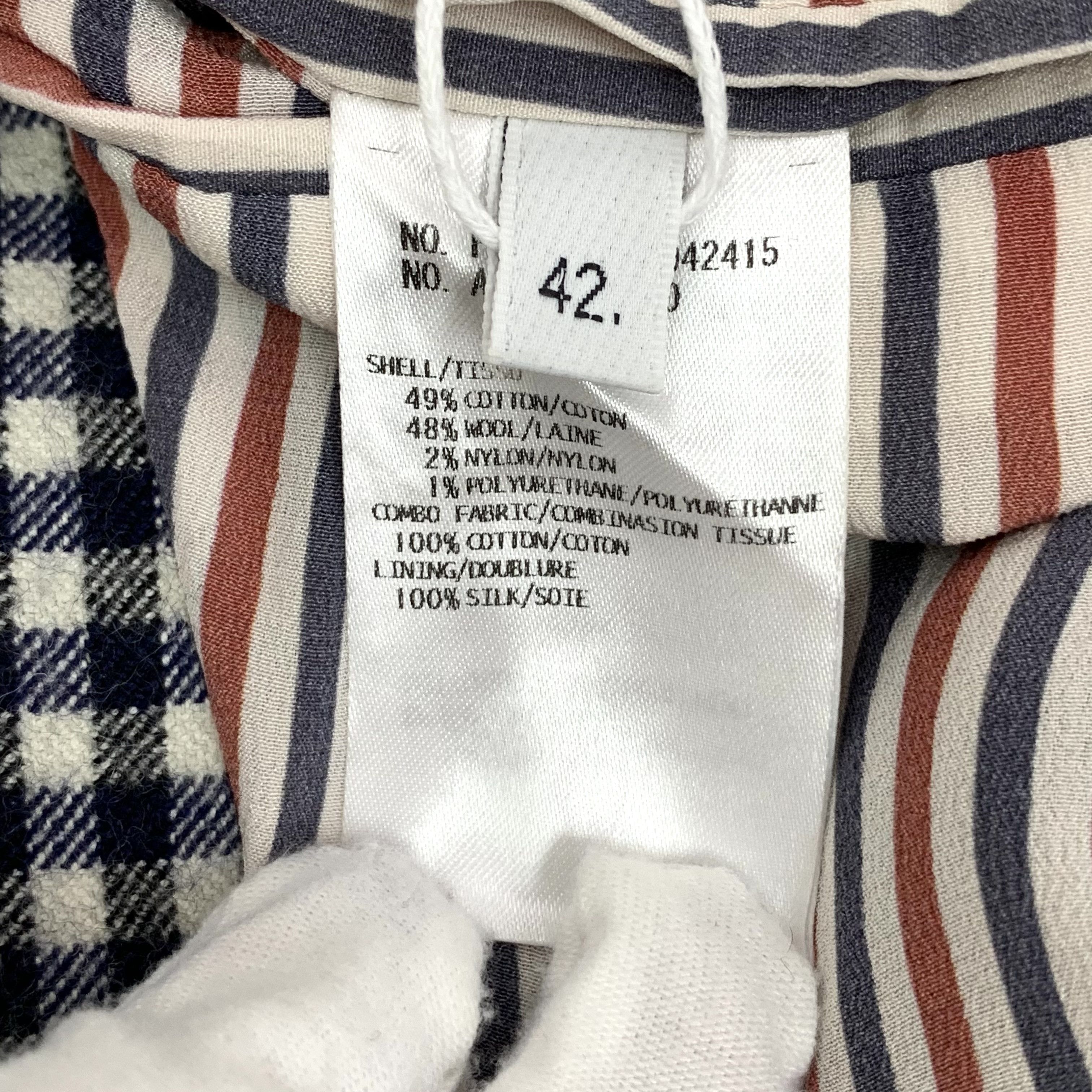 Thom Browne Thom Browne Colorblock Check Blazer (42) Size 44S - 11 Thumbnail