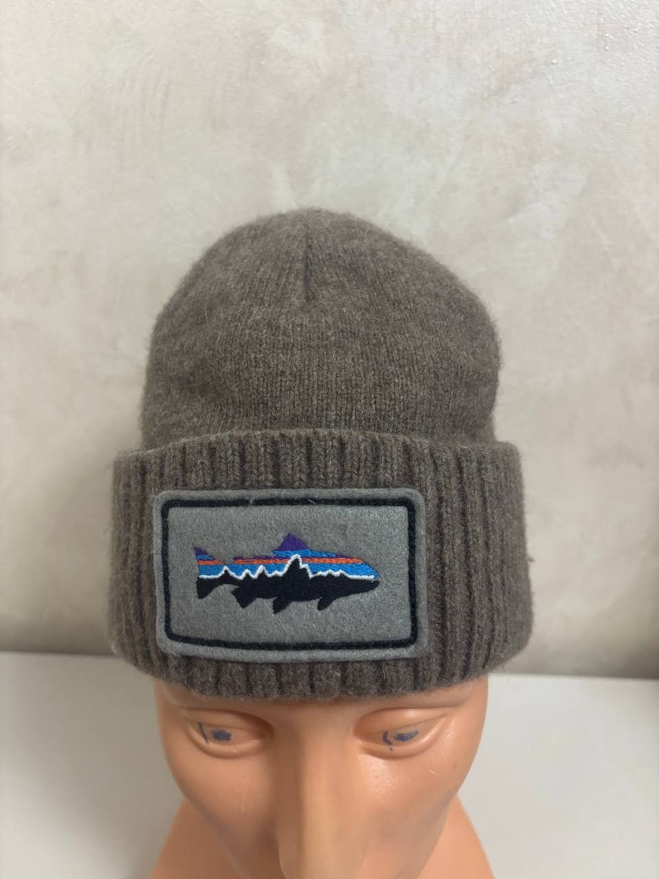 Patagonia Patagonia Brodeo Beanie - Fitz Roy Trout Patch Size ONE SIZE - 2 Thumbnail