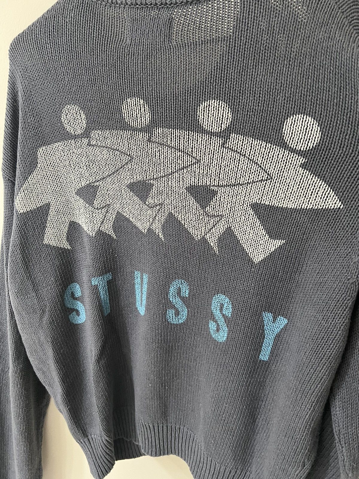 Stussy Stussy surfman knit sweater Size US XL / EU 56 / 4 - 3 Thumbnail