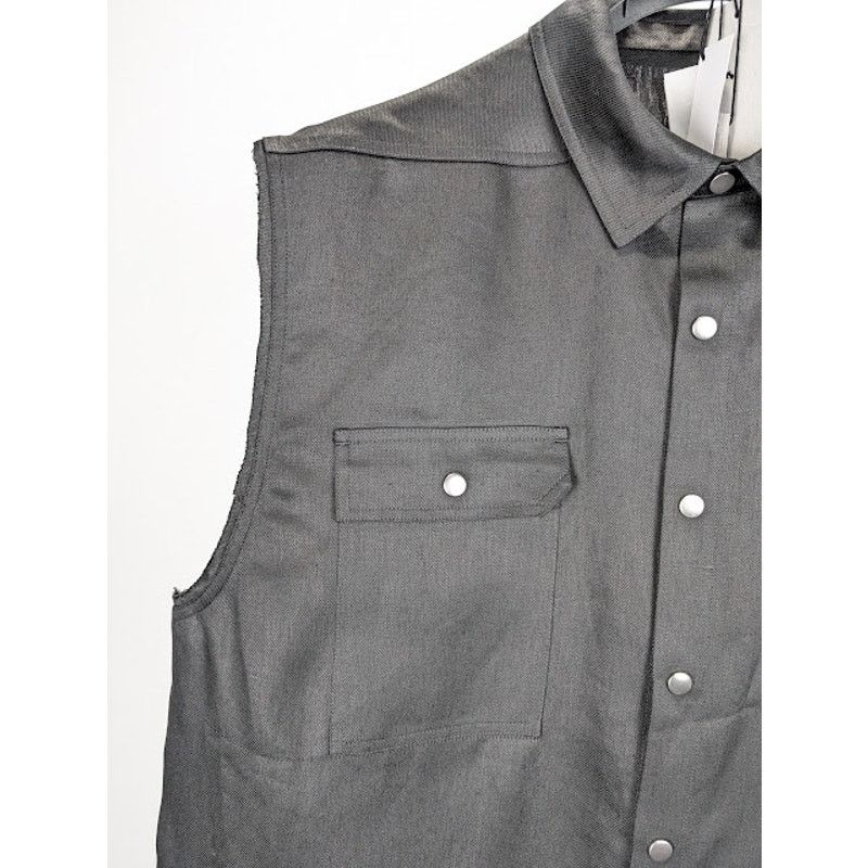 Rick Owens o1rshd1 Jumbo Sl Outershirt in Black Size US XL / EU 56 / 4 - 4 Thumbnail