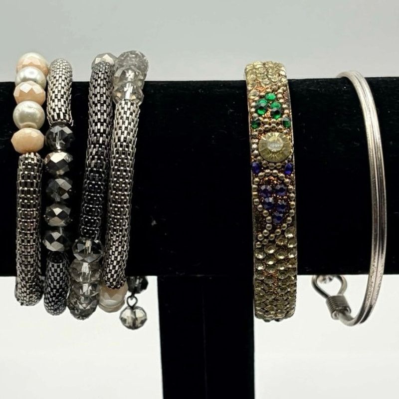 Other Stunning Silver & Gold Bracelet Bundle Size ONE SIZE - 1 Thumbnail