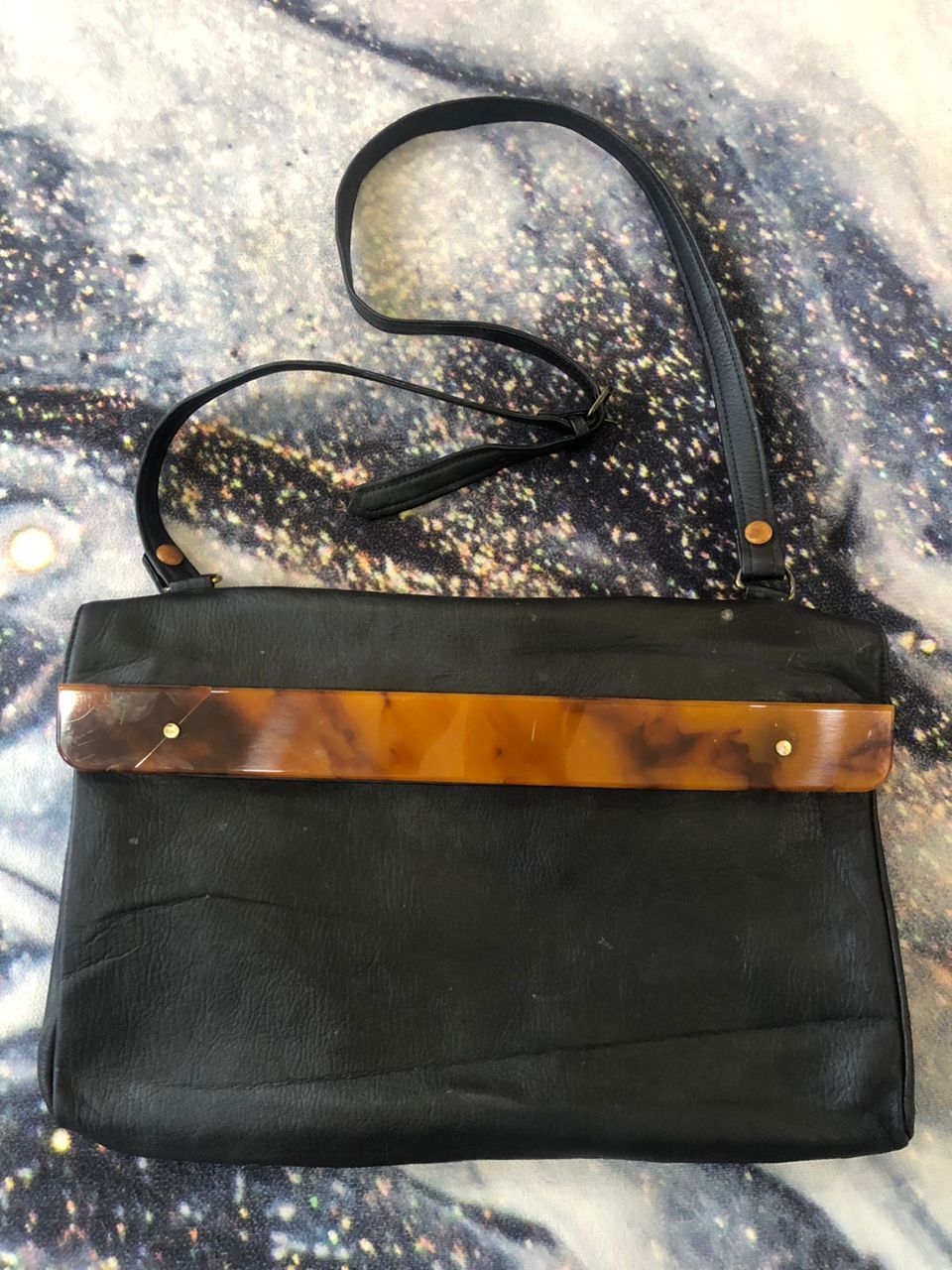 Jean Paul Gaultier Black leather Crossbody Shoulder Bag Size ONE SIZE - 1 Thumbnail