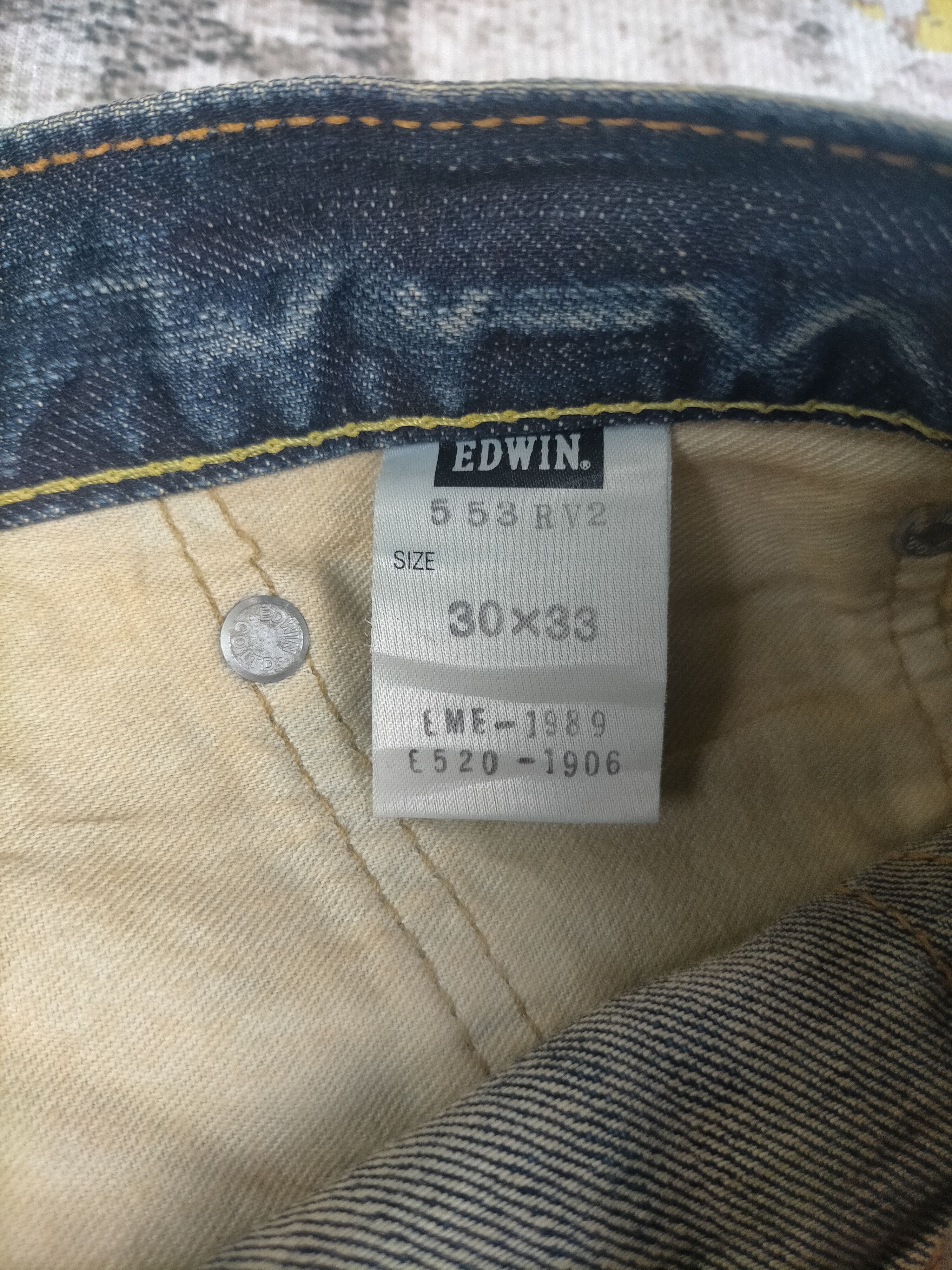 Edwin 🔥Rare Edwin Studded Distressed Jeans Size US 30 / EU 46 - 8 Thumbnail
