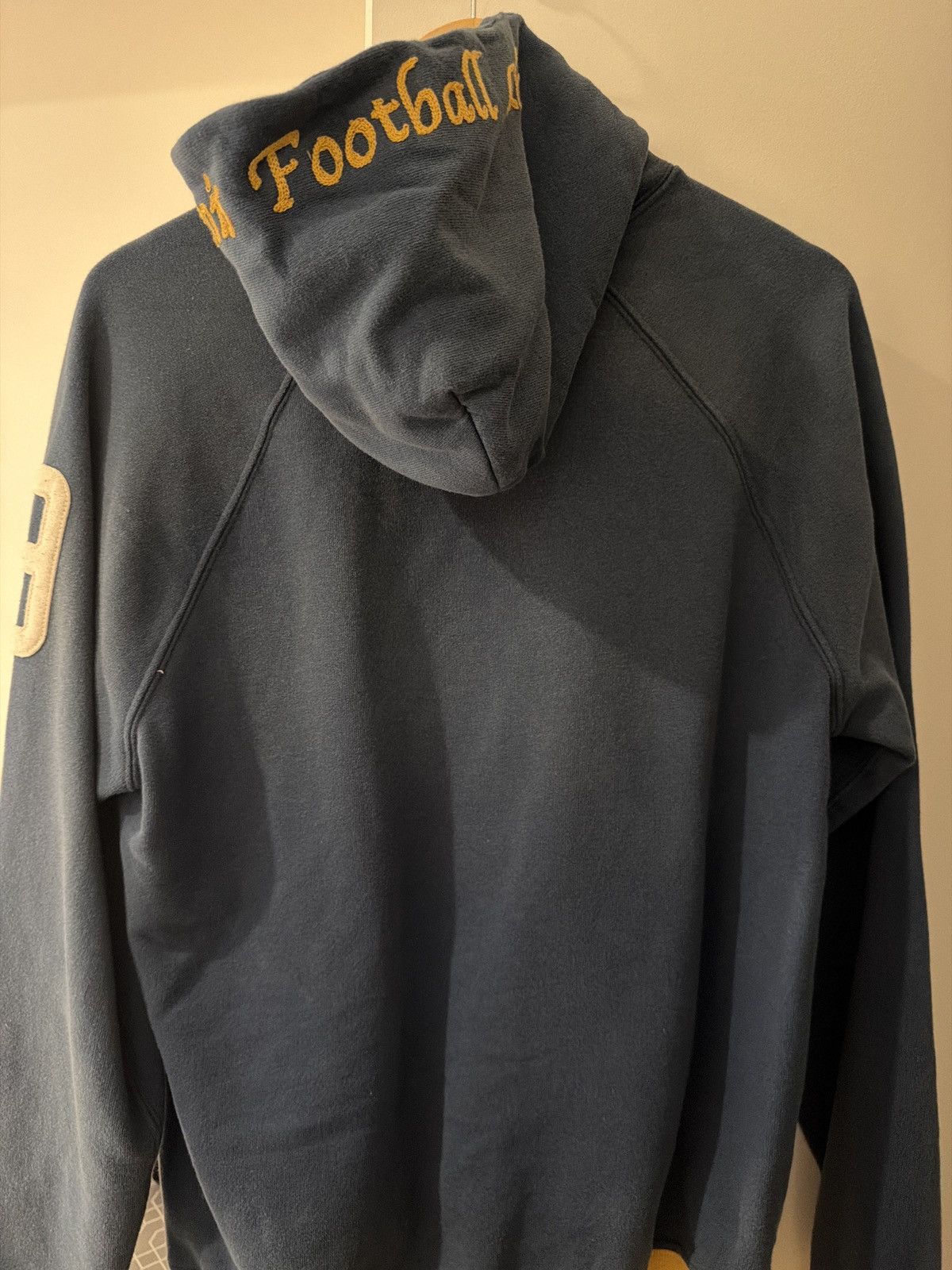 Samuel Zelig Samuel Zelig Football Patch Hoodie Made in USA Size S Size US S / EU 44-46 / 1 - 2 Thumbnail