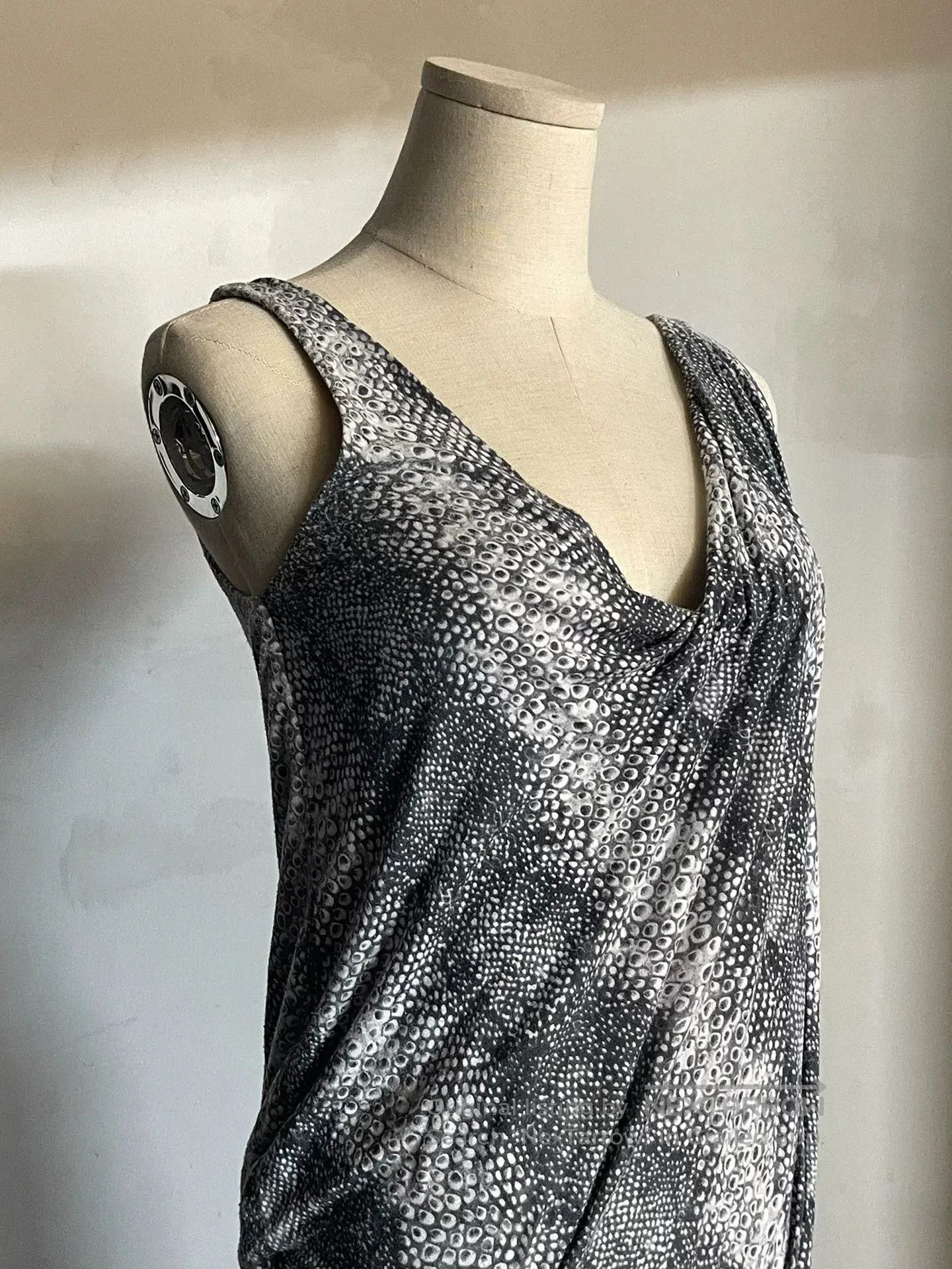 Helmut Lang Helmut Lang Snake Pattern Dress. Size S / US 4 / IT 40 - 1 Thumbnail