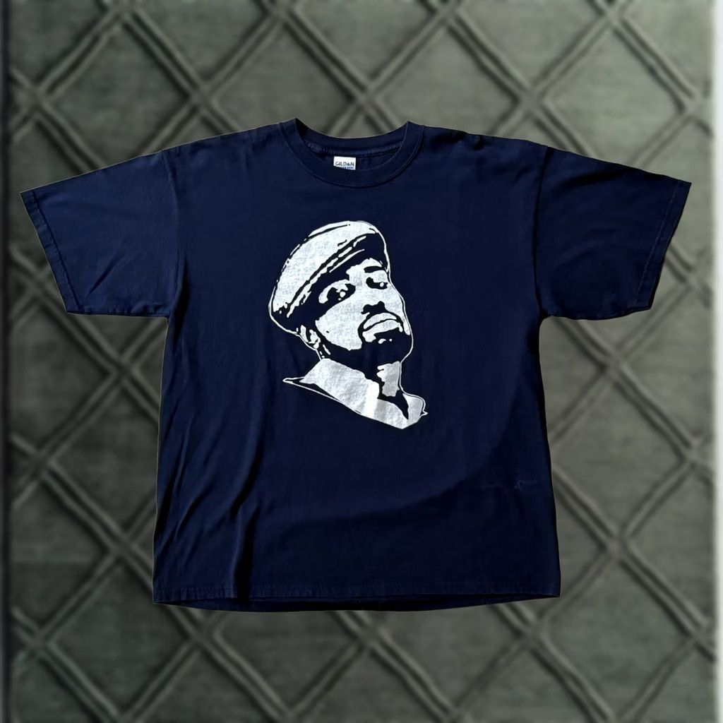 Gildan VINTAGE Detroit Hip Hop Gildan Ultra Cotton T-Shirt XL Blue Proof D12 Eminem 90s Band USA Shirt Mens Size US XL / EU 56 / 4 - 1 Thumbnail