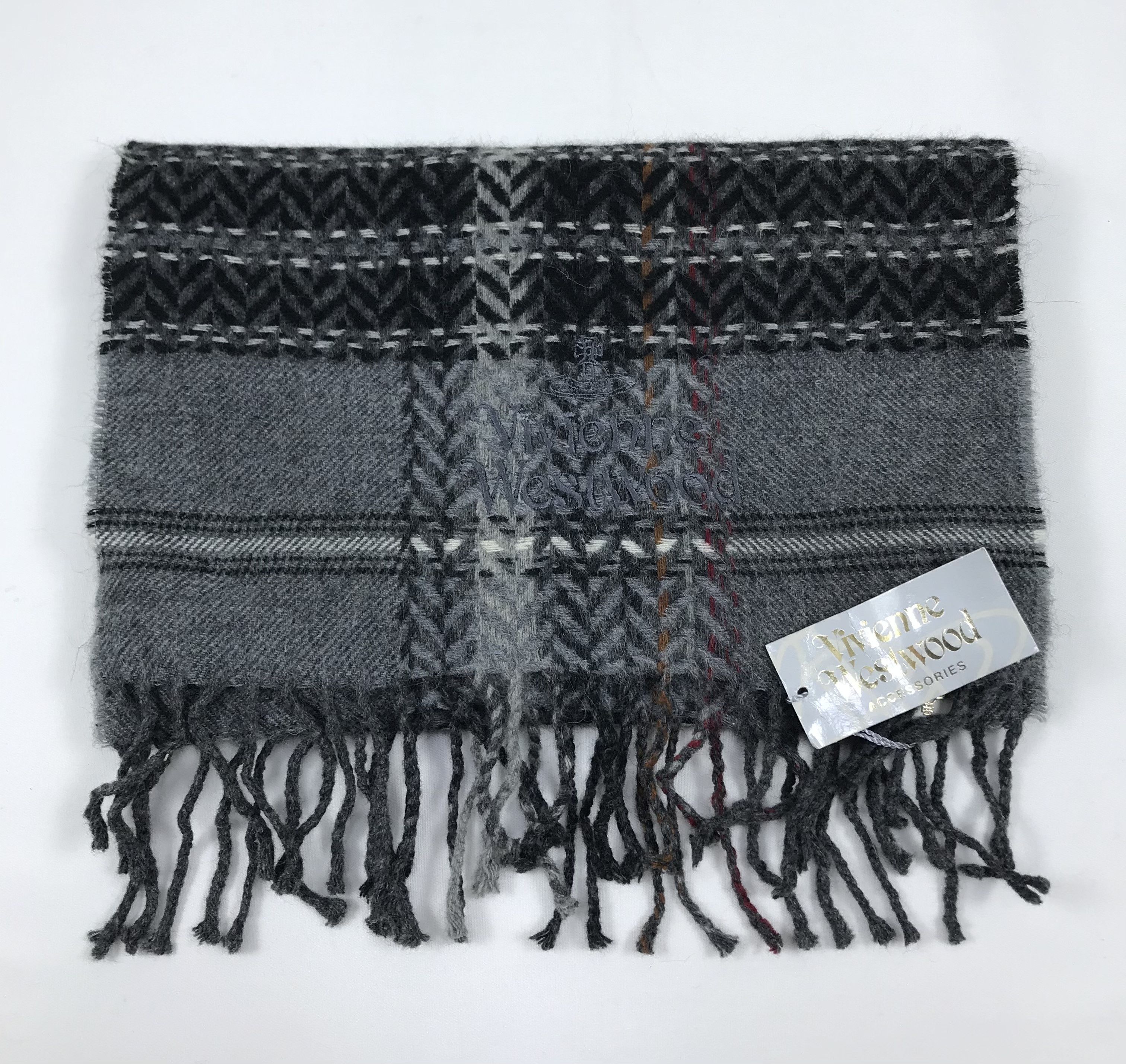 Vivienne Westwood Vivienne Westwood Luxury Scarf / Muffler / Wool Size ONE SIZE - 2 Thumbnail