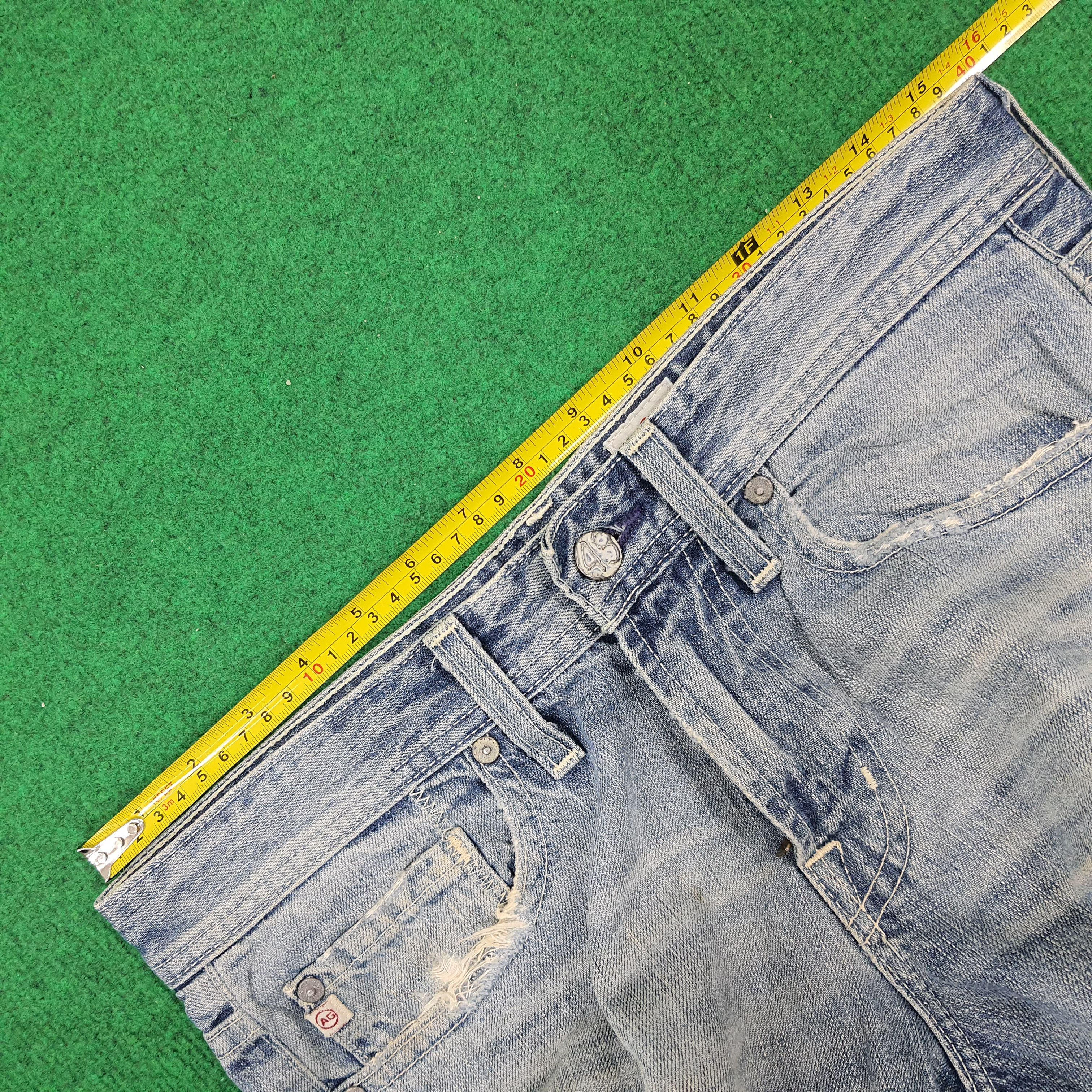 AG Adriano Goldschmied × Designer × Vintage Vintage AG Adriano Goldschmied Designer Denim Pants Size US 30 / EU 46 - 15 Thumbnail