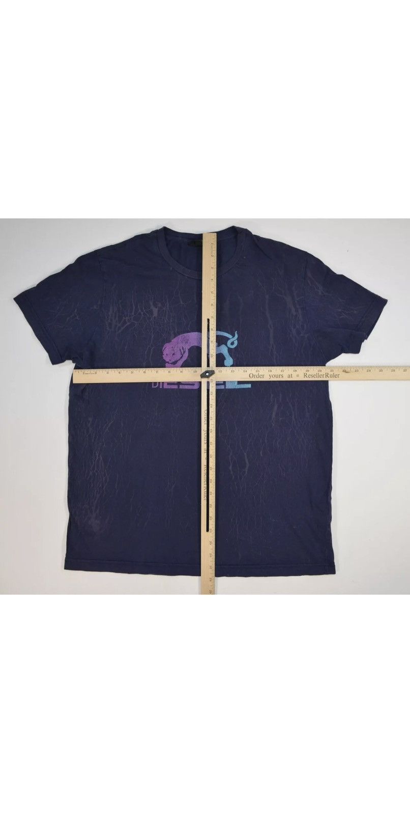 Diesel Vintage Diesel Gradient Tiger Logo Tee Size US L / EU 52-54 / 3 - 4 Thumbnail