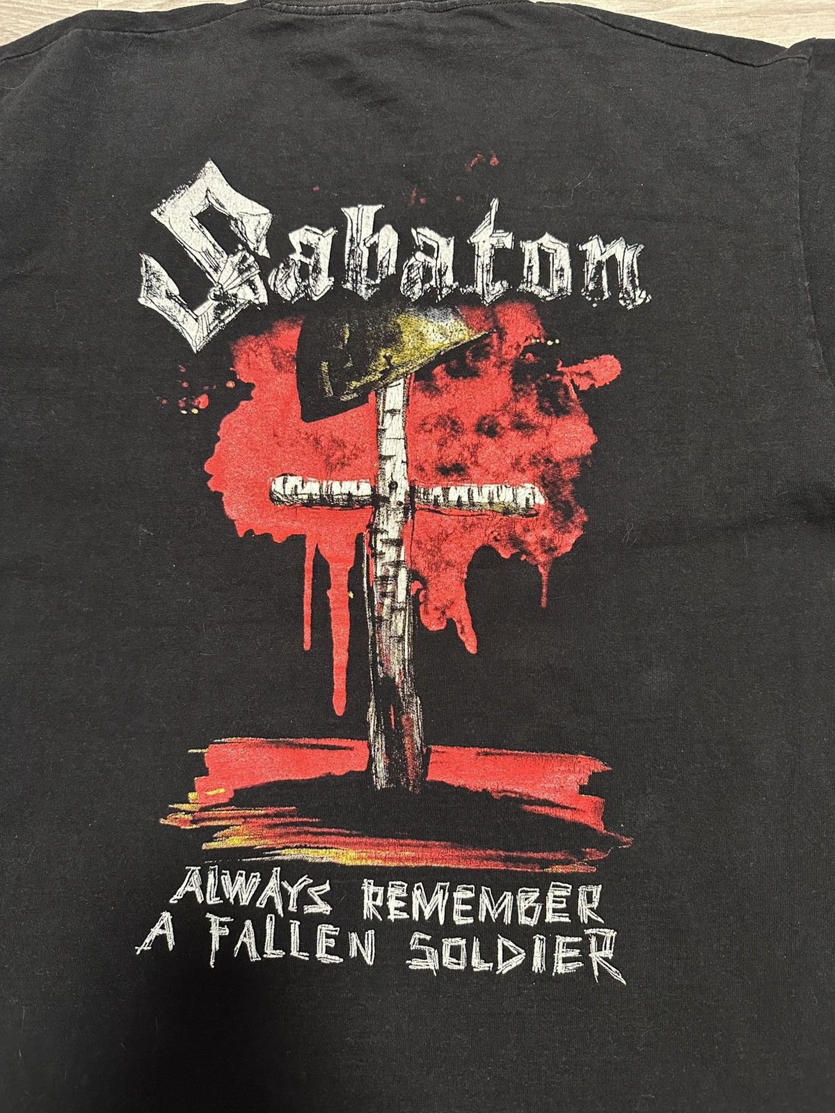Band Tees Vintage Rock T-shirt Sabaton 40:1 big logo size L Size US L / EU 52-54 / 3 - 9 Thumbnail