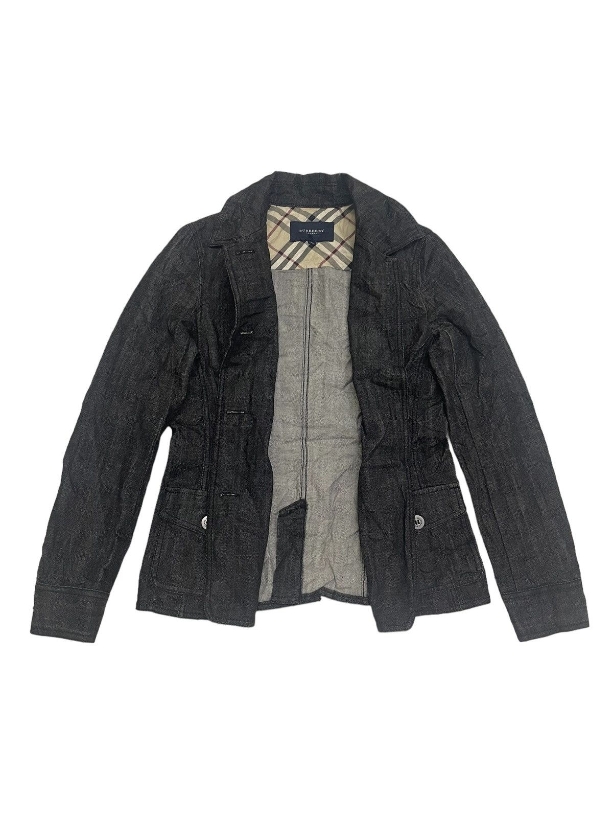 Burberry BURBERRY LONDON DENIM JACKET Size S / US 4 / IT 40 - 3 Thumbnail
