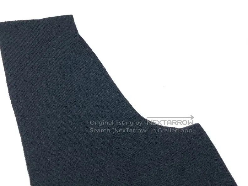 Hermes Hermes Knitted deep V little black dress Size S / US 4 / IT 40 - 5 Thumbnail