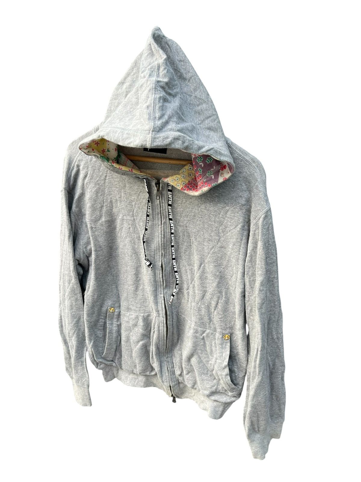 Issey Miyake Tsumori Chisato Patch Print Zip Hoodie Japan Archive Size US XL / EU 56 / 4 - 4 Thumbnail