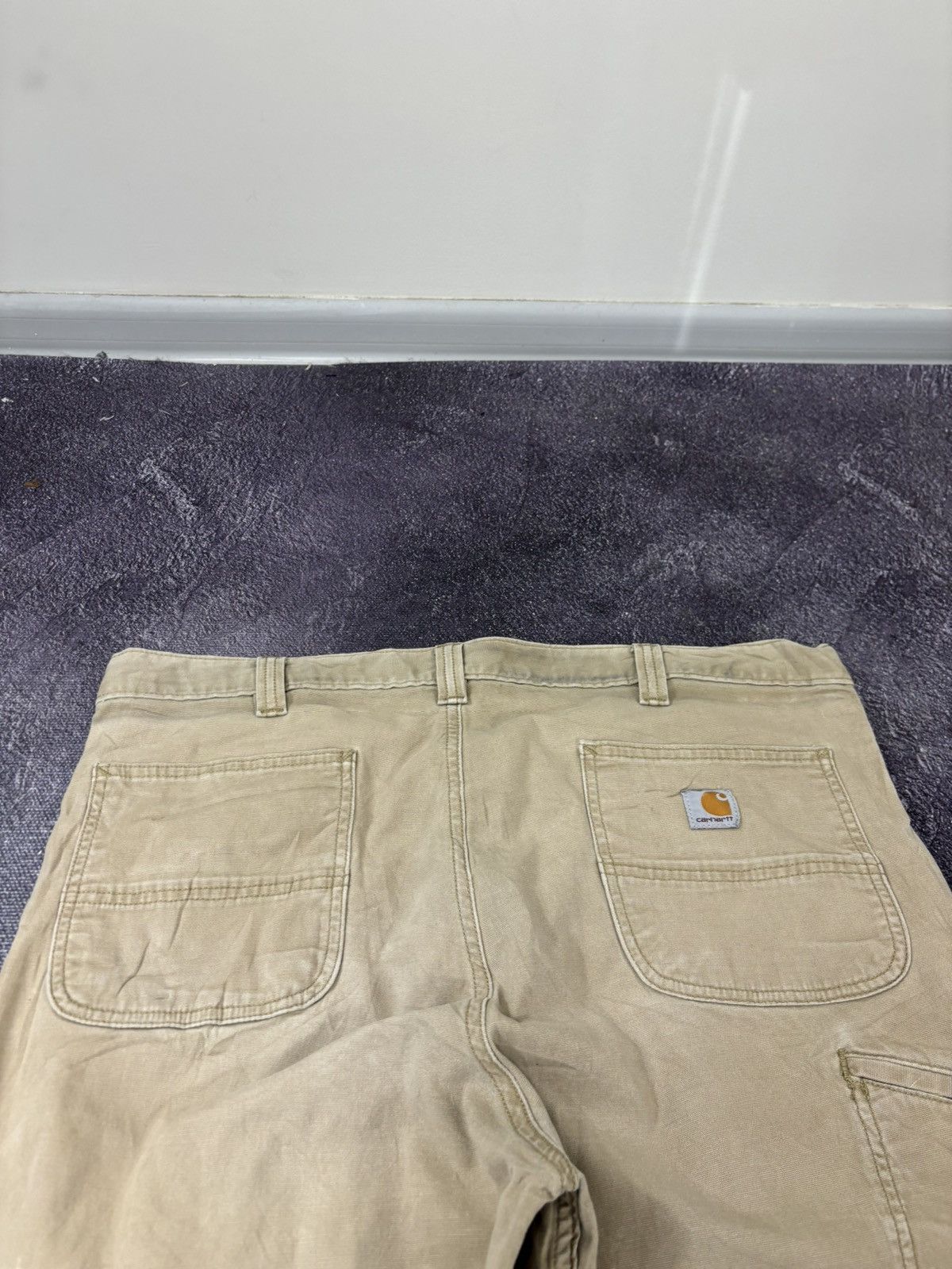 Carhartt Vintage Carhartt Cream USA Hype Baggy Pants Jeans Size US 40 / EU 56 - 7 Thumbnail