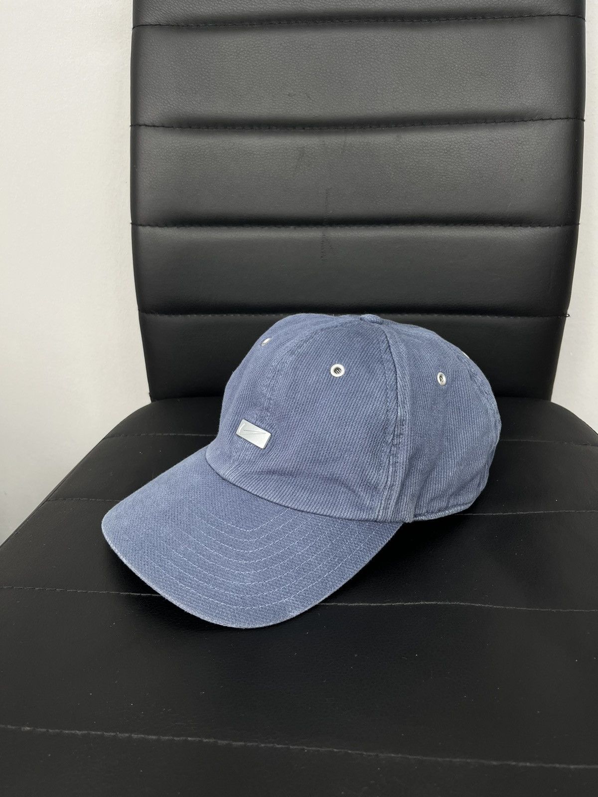 Nike × Vintage Nike Vintage Retro Y2K Streetwear Metal Logo Cap Hat Size ONE SIZE - 1 Thumbnail