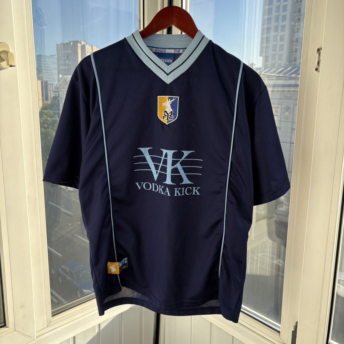 Mansfield Town Away 2001-2003 Jersey Vintage Shirt Blokcore