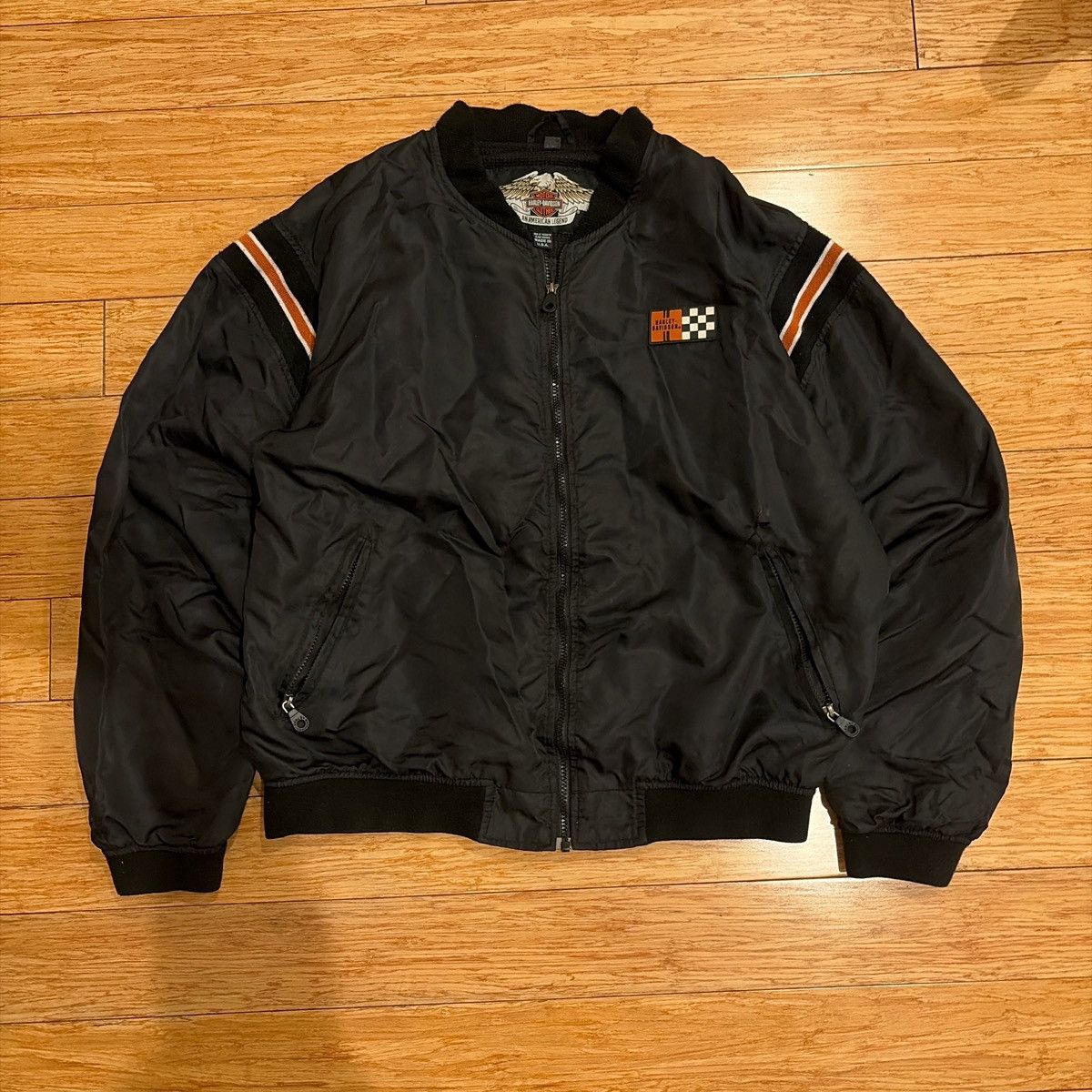 Harley Davidson Harley Davidson Ace Bomber Jacket Size US M / EU 48-50 / 2 - 2 Thumbnail