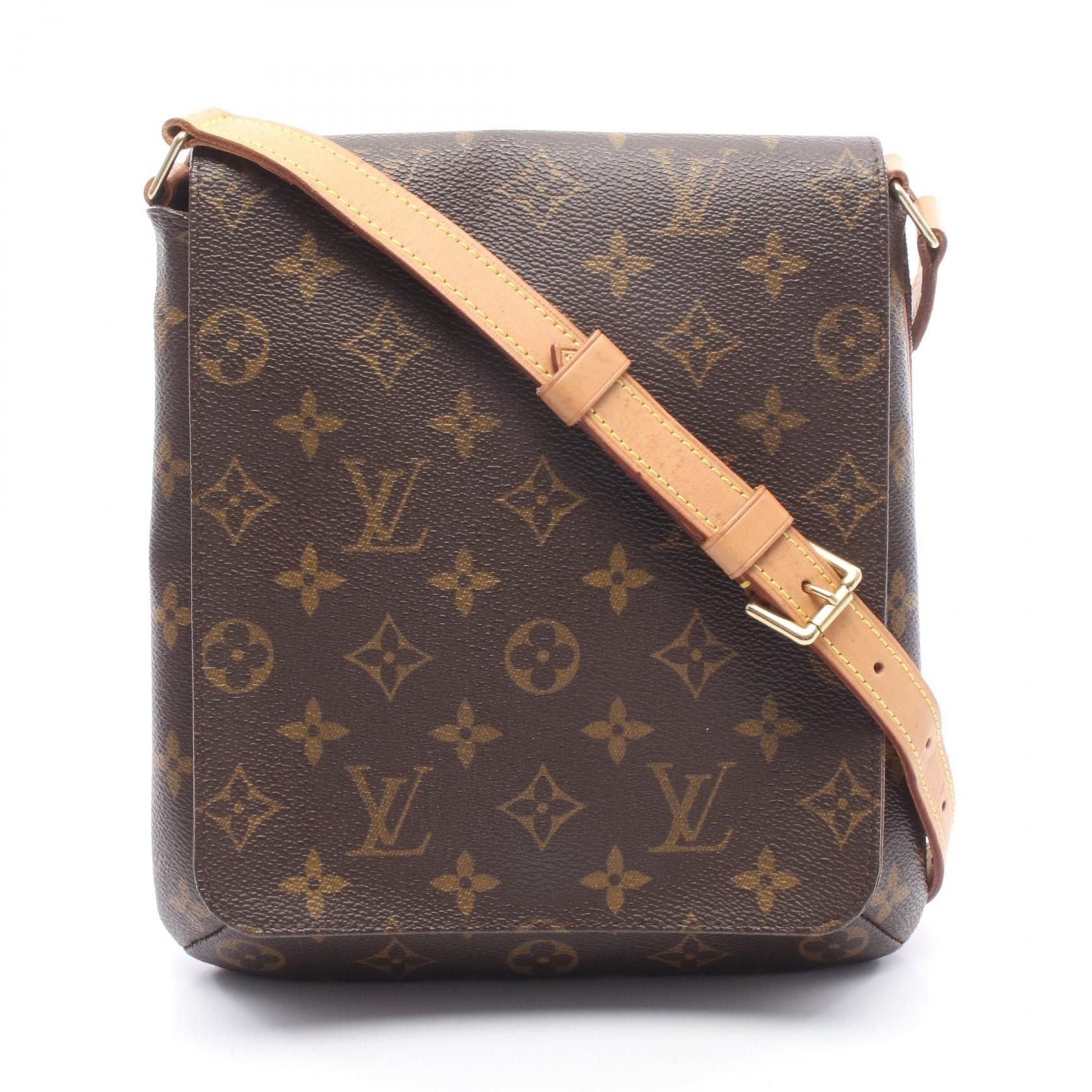 Louis Vuitton Louis Vuitton Louis Vuitton Musette Salsa Monogram Shoulder Bag Textile Shoulder Bag M51258 DUTY FREE for USA Size ONE SIZE - 1 Thumbnail