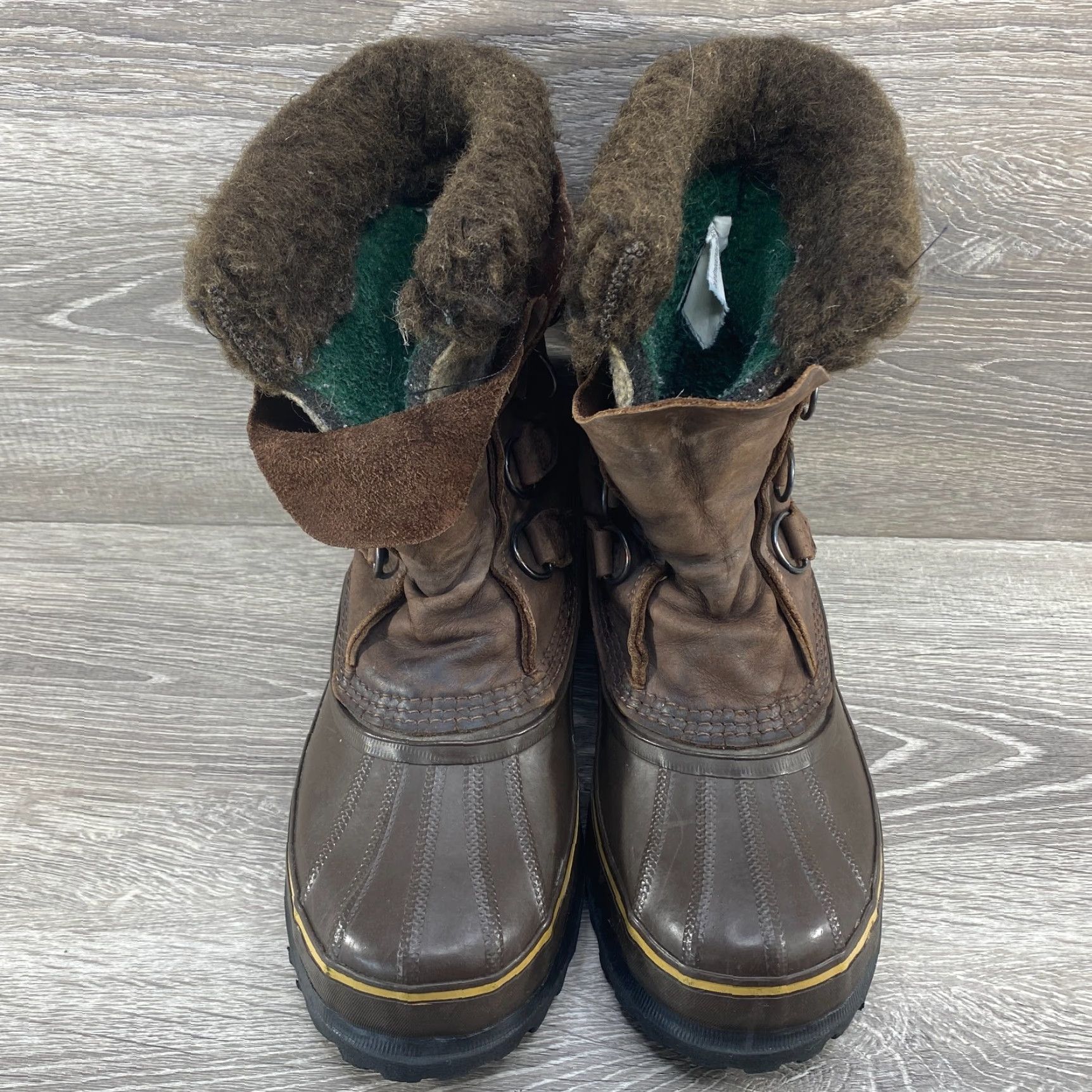 SOREL Sorel Caribou Boots Women Brown Leather Waterproof Insulated Lined Canada Winter Snow 6 Size US 6 / IT 36 - 3 Thumbnail
