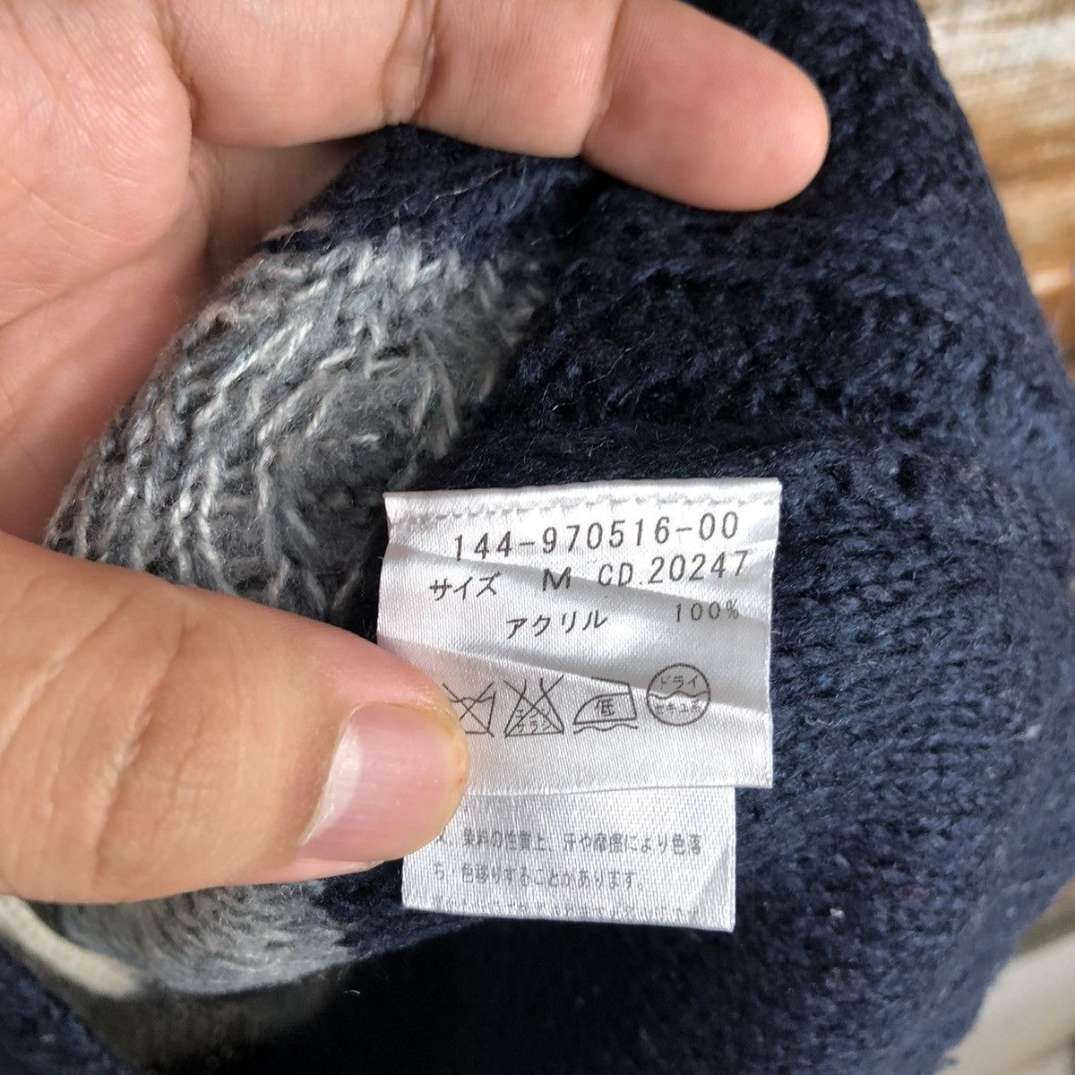 Homespun Knitwear Ingni Stripe japan sweatshirt Knitwear #A1732 Size M / US 6-8 / IT 42-44 - 10 Thumbnail