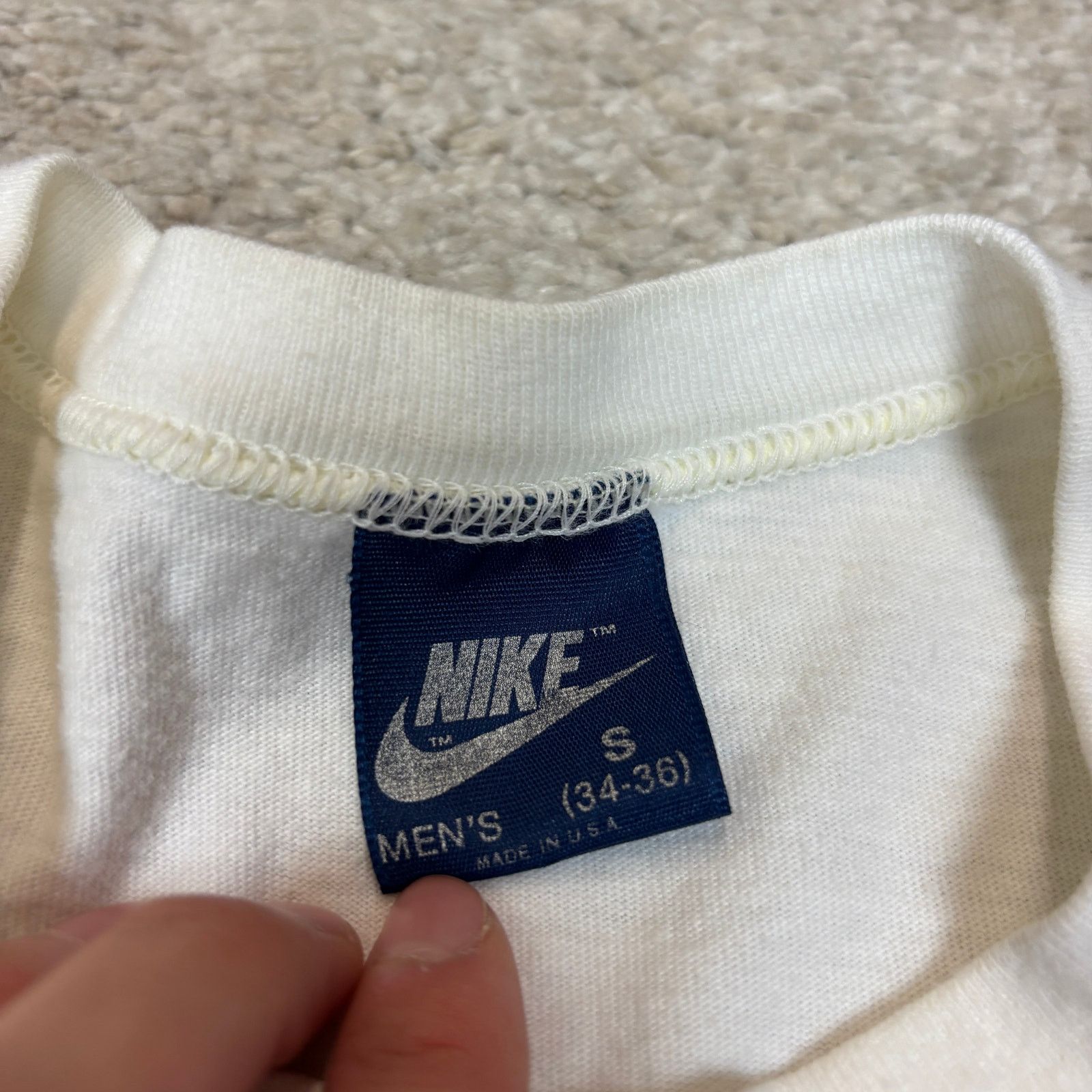 Nike Vintage 80s Nike McEnroe T Shirt Men's Small Tennis Rare Size US S / EU 44-46 / 1 - 7 Thumbnail