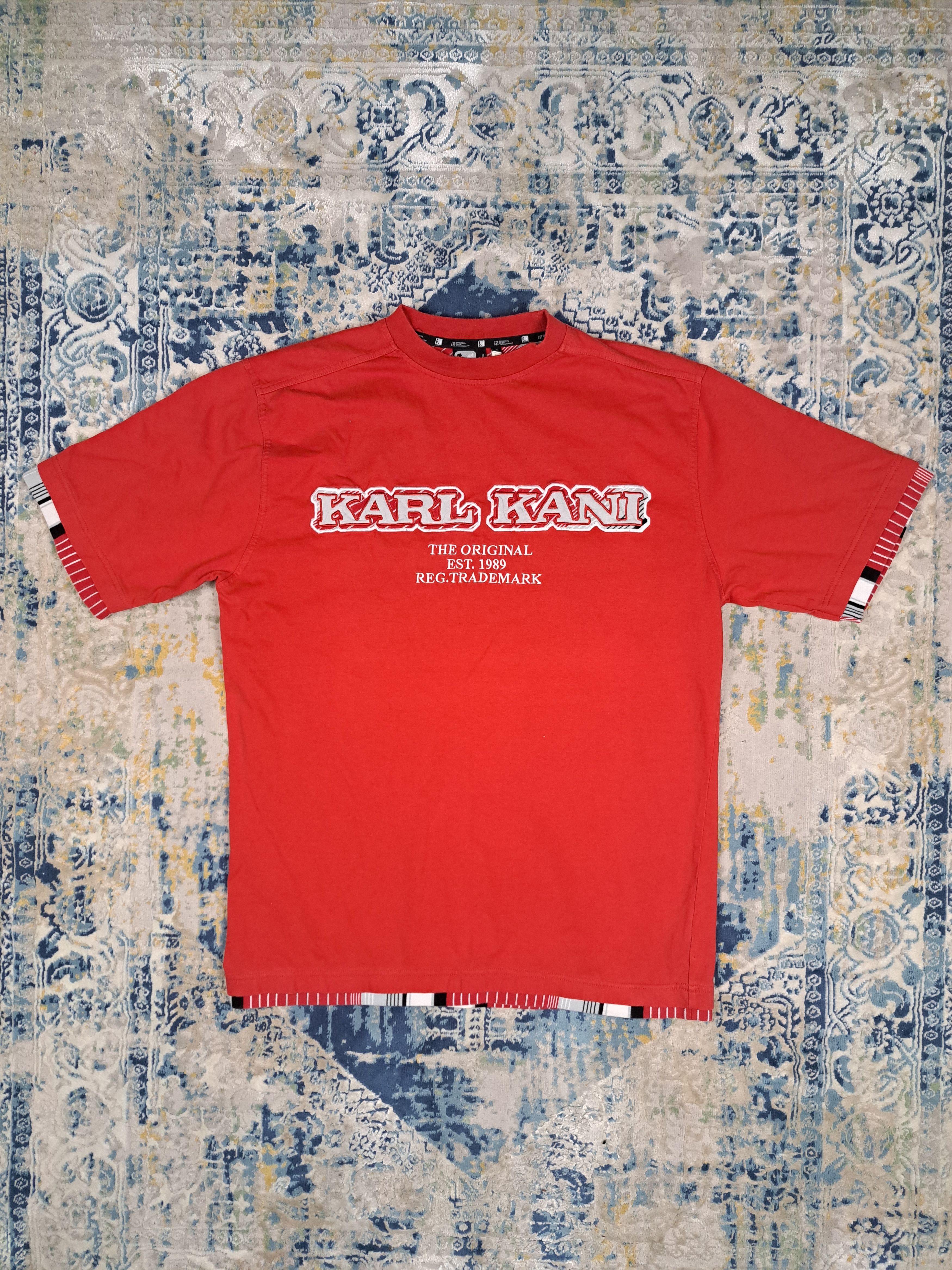 Karl Kani Karl Kani 00s Vintage Oversize Bandana Tee Baggy Rap Hip Hop Size US M / EU 48-50 / 2 - 1 Thumbnail