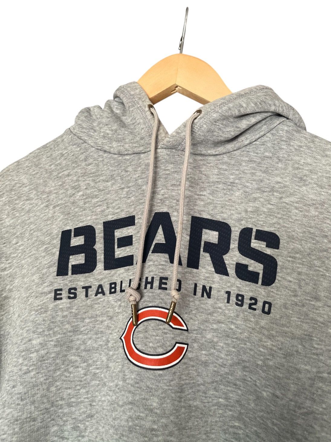 Nike Nike Chicago Bears NFL Vintage Boxy Grey Hoodie Size US M / EU 48-50 / 2 - 6 Thumbnail