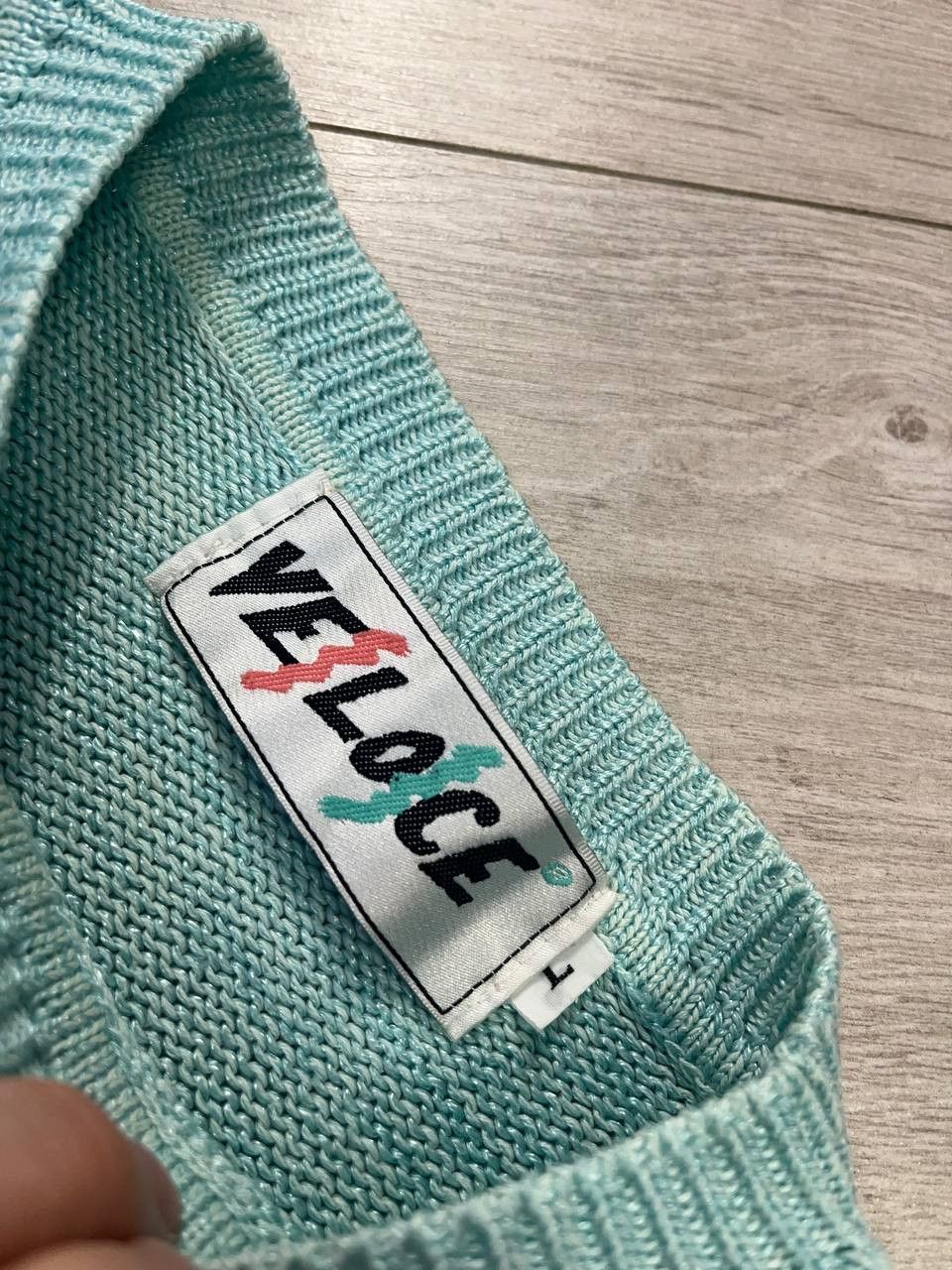 Diesel vintage sweater y2k Aquamarin Size US L / EU 52-54 / 3 - 3 Thumbnail