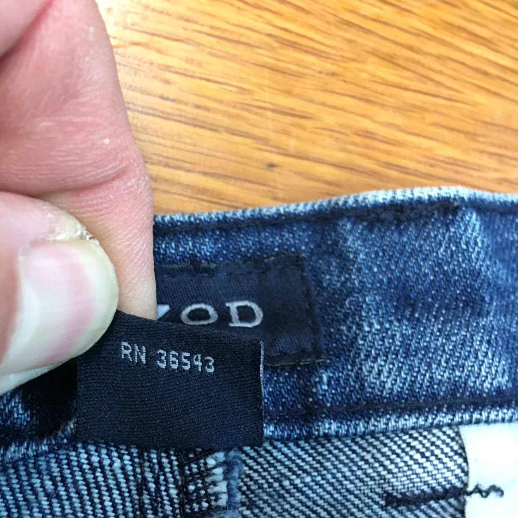 Izod IZOD Men's High Rise Blue Denim Jean Shorts Size 36 - Casual 5-Pocket, Regular Fit, Breathable Outdoor Style Size US 36 / EU 52 - 4 Thumbnail