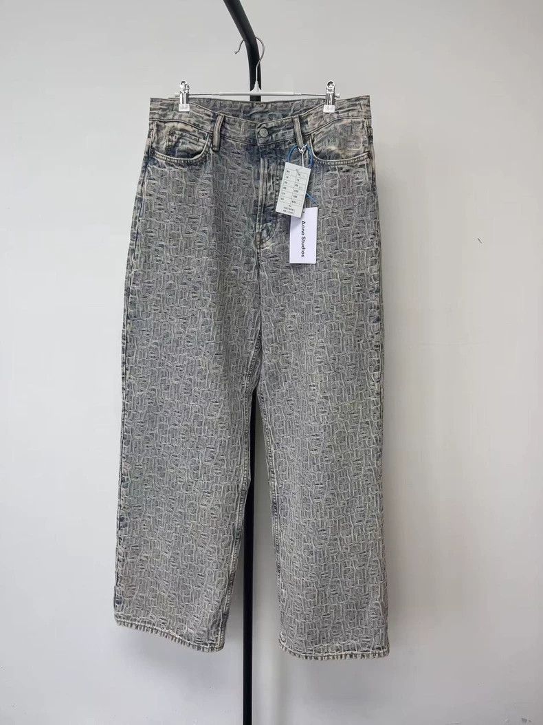 Other Acne Studios Heavy-duty printed jacquard loose-fitting low Size US 38 / EU 54 - 1 Thumbnail