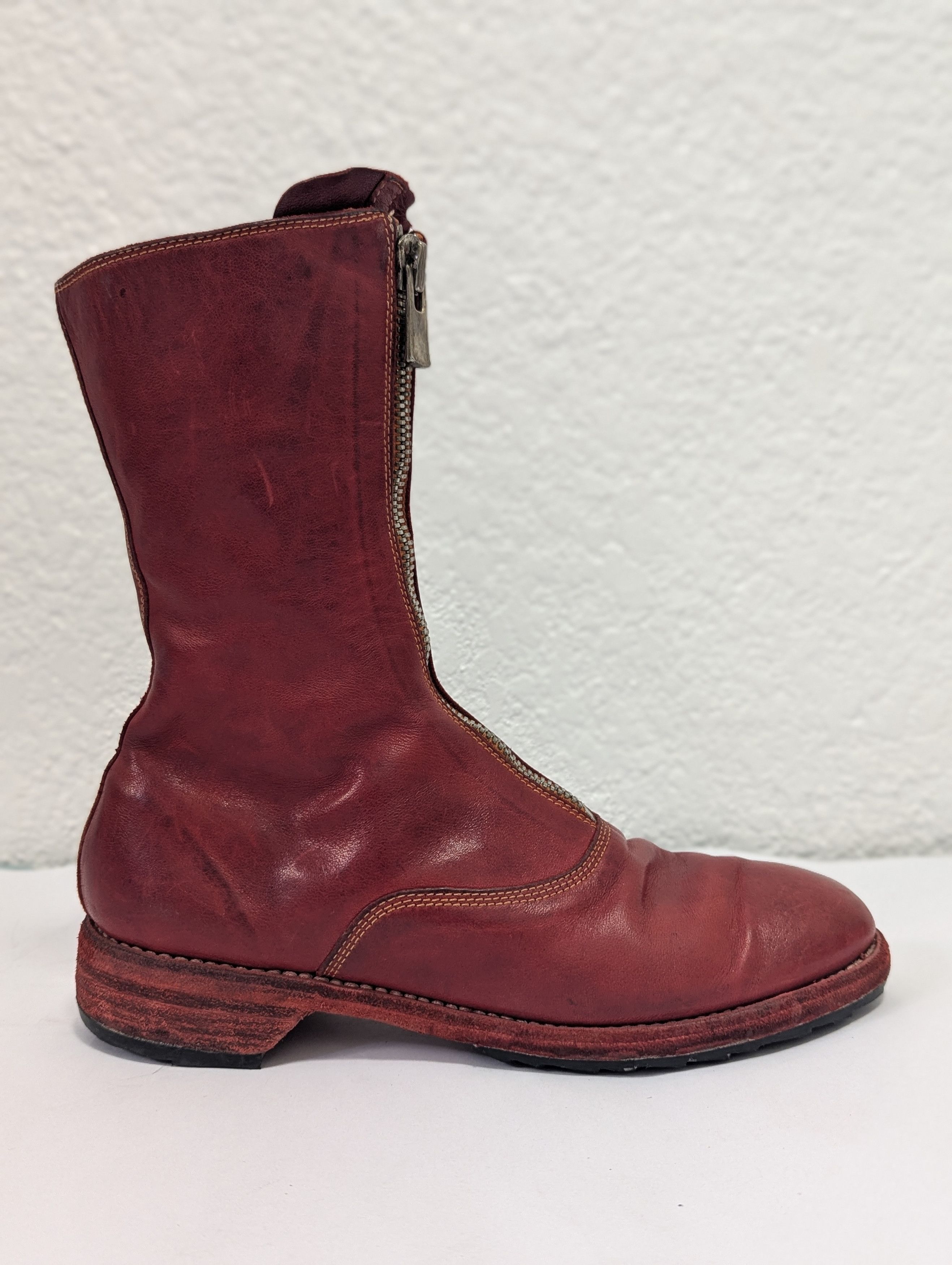 Guidi Guidi 310 Front-zip Soft Horse Leather Boots Size US 6 / IT 36 - 2 Thumbnail