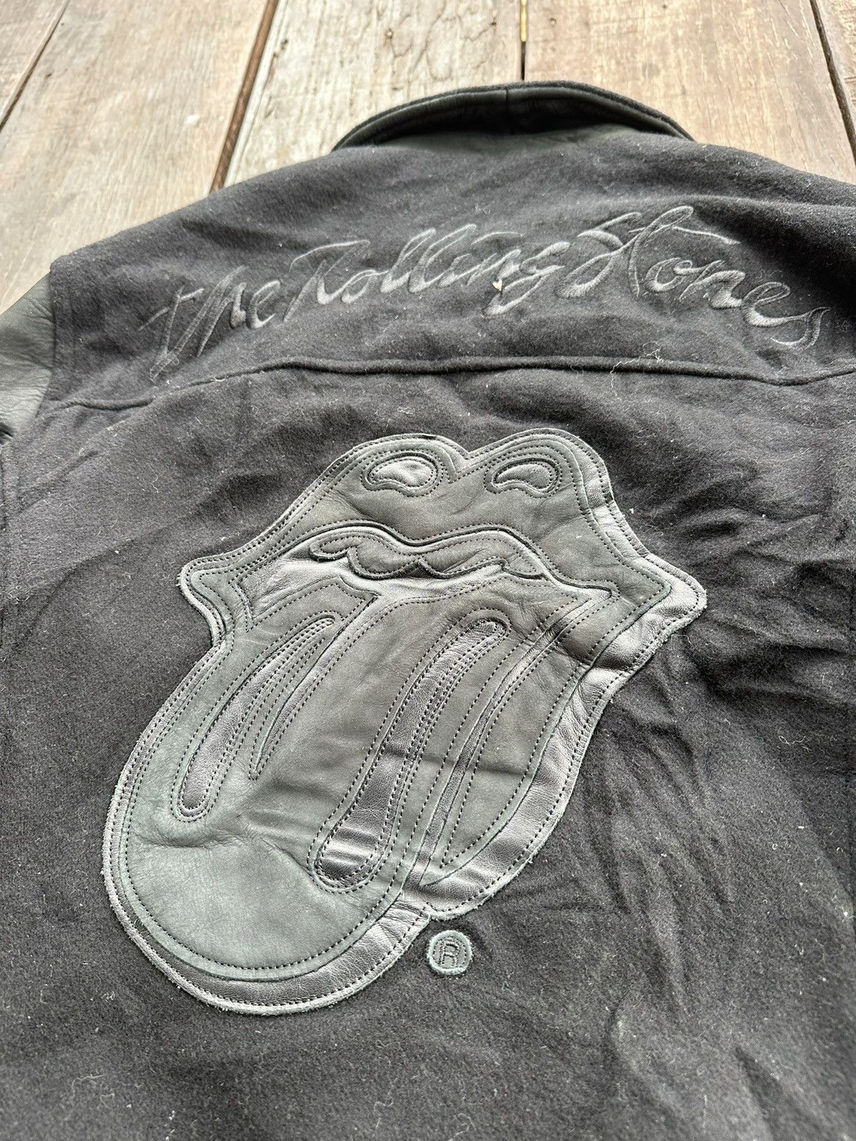 JACKROSE The rolling stones Jack rose vintage leather varsity jacket Size US S / EU 44-46 / 1 - 12 Thumbnail