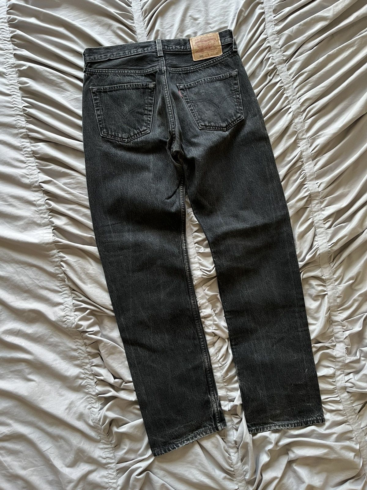 Levi's Vintage Clothing Vintage Levi’s 501 Denim Rare Faded Jeans Made in USA Size US 32 / EU 48 - 1 Thumbnail