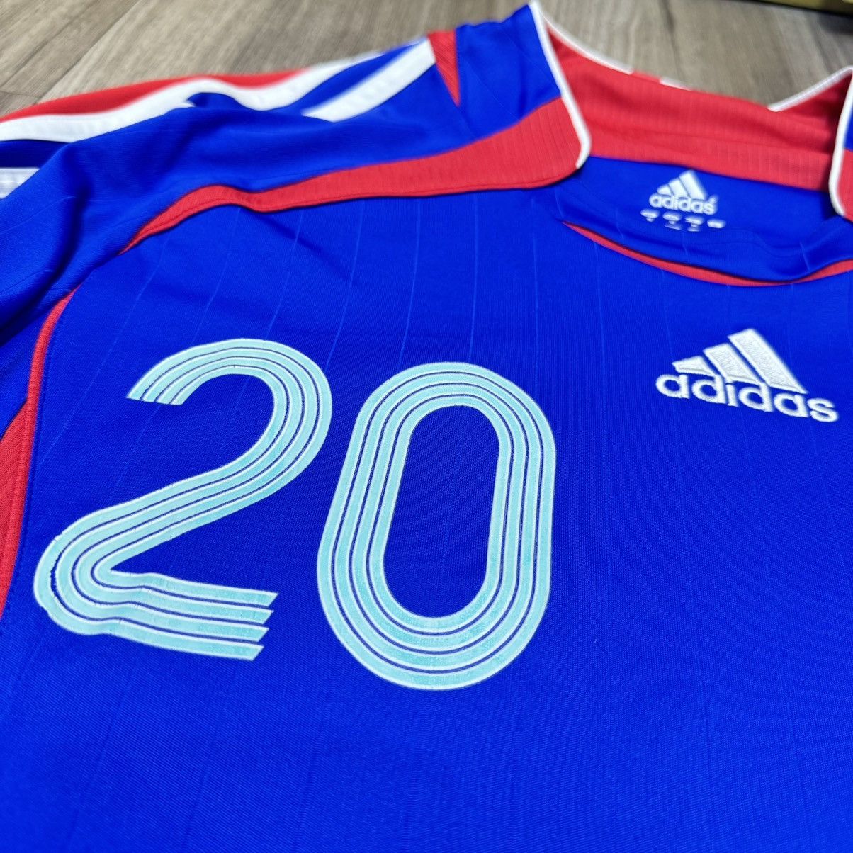 Other France World Cup 2006 home shirt #20 Trezeguet Size US M / EU 48-50 / 2 - 4 Thumbnail