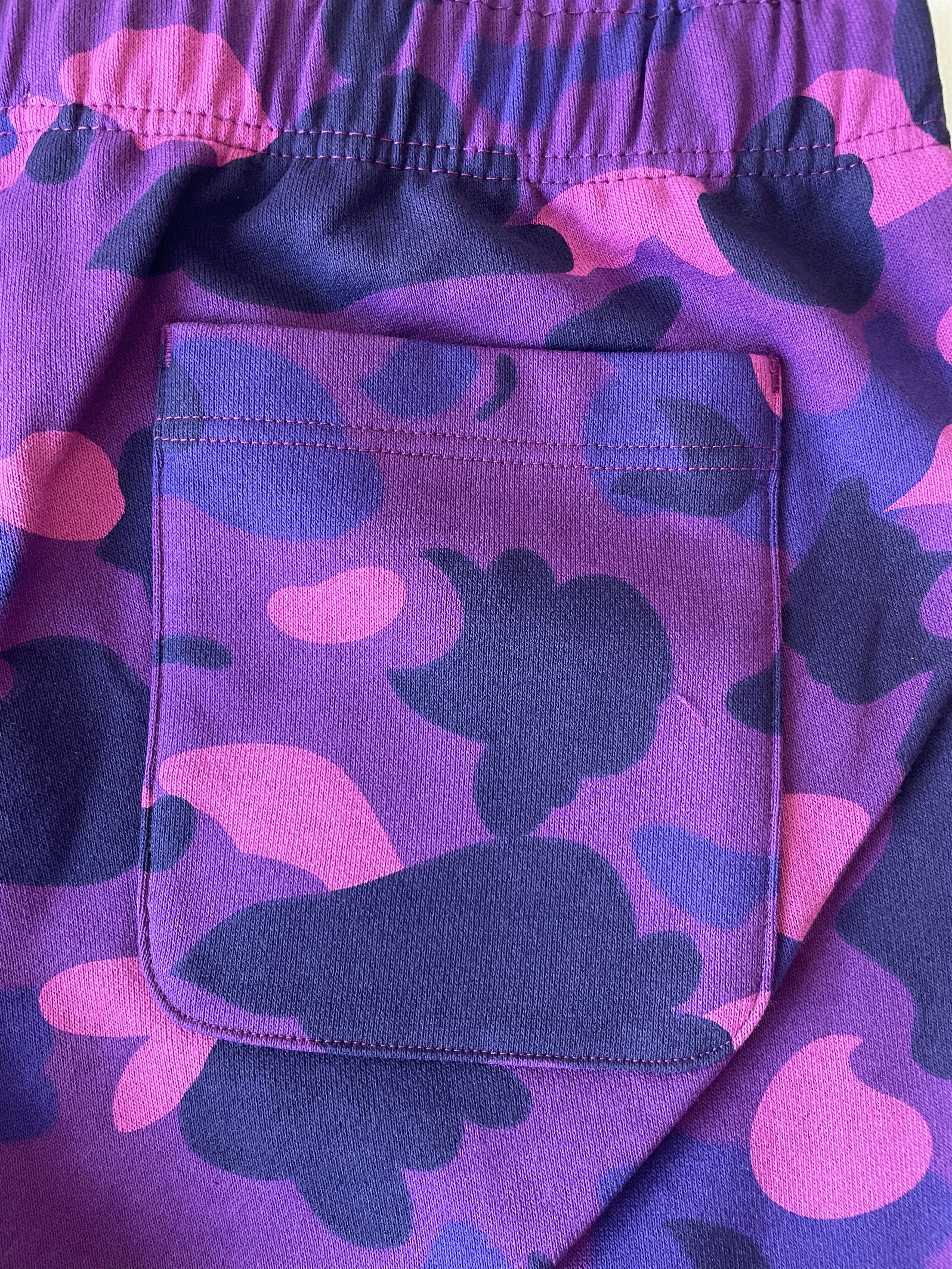 Bape BAPE COLOR CAMO SHARK SWEAT SHORTS Size US 36 / EU 52 - 4 Thumbnail