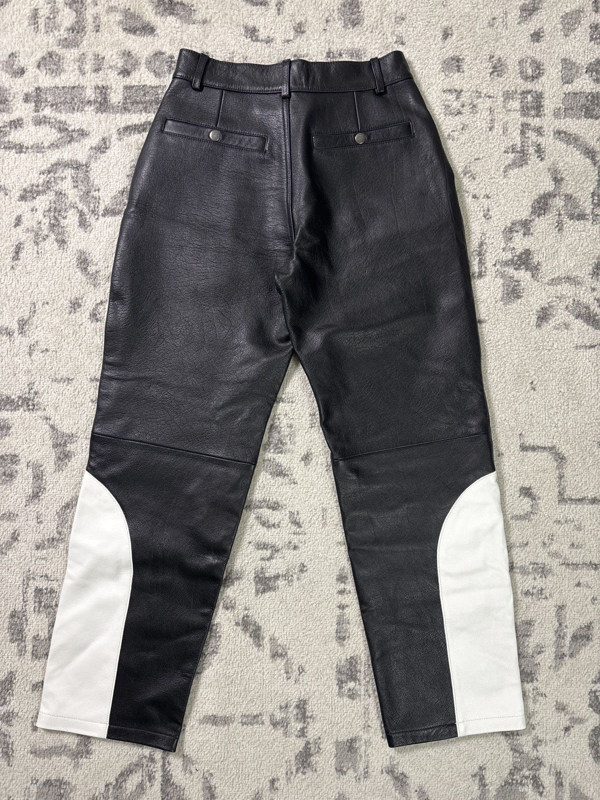 Golf Wang GOLF WANG LEATHER MOTOCROSS PANTS Size US 28 / EU 44 - 5 Thumbnail