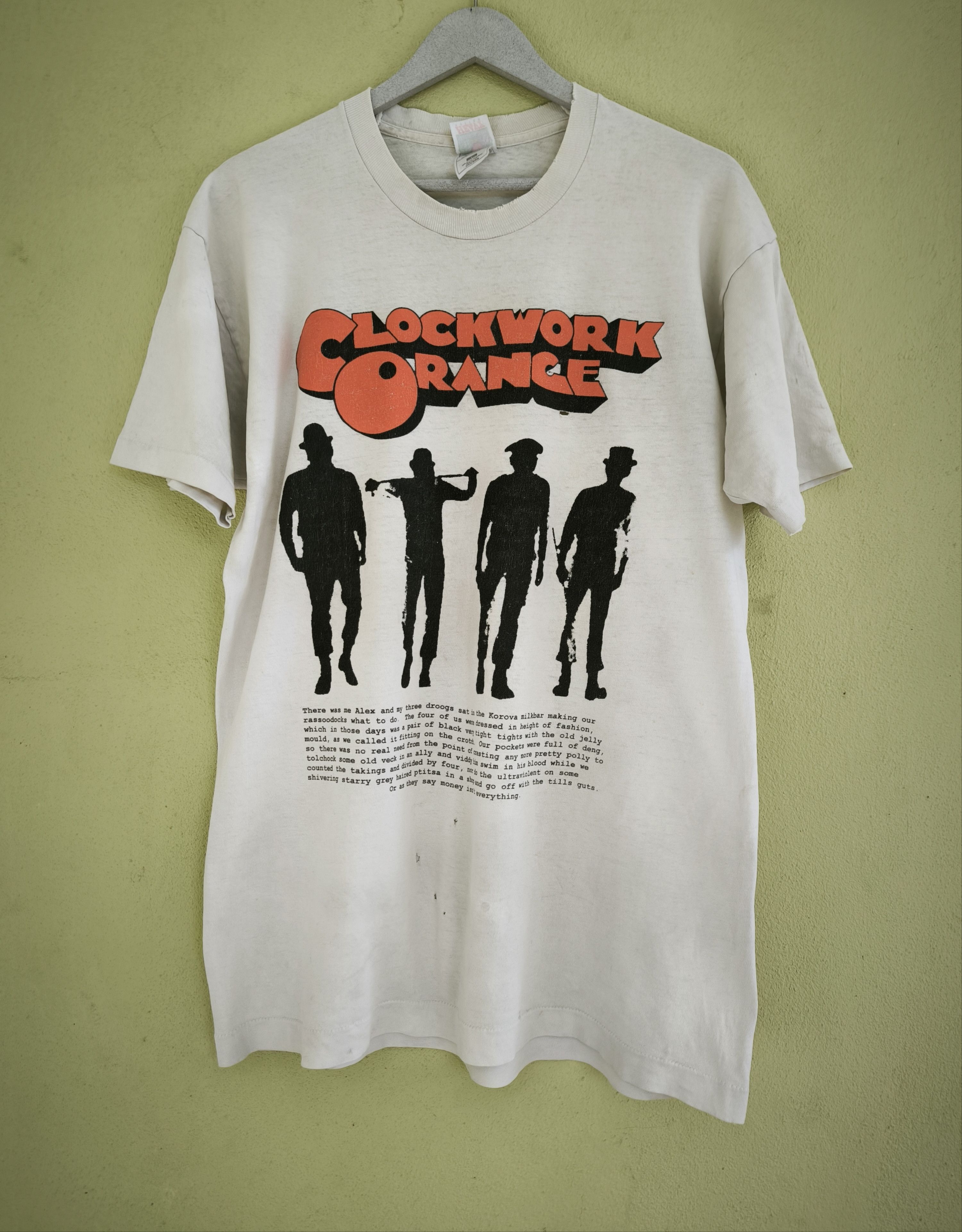 Other Vtg 90's CLOCKWORK ORANGE promo movie tee Size US L / EU 52-54 / 3 - 1 Thumbnail