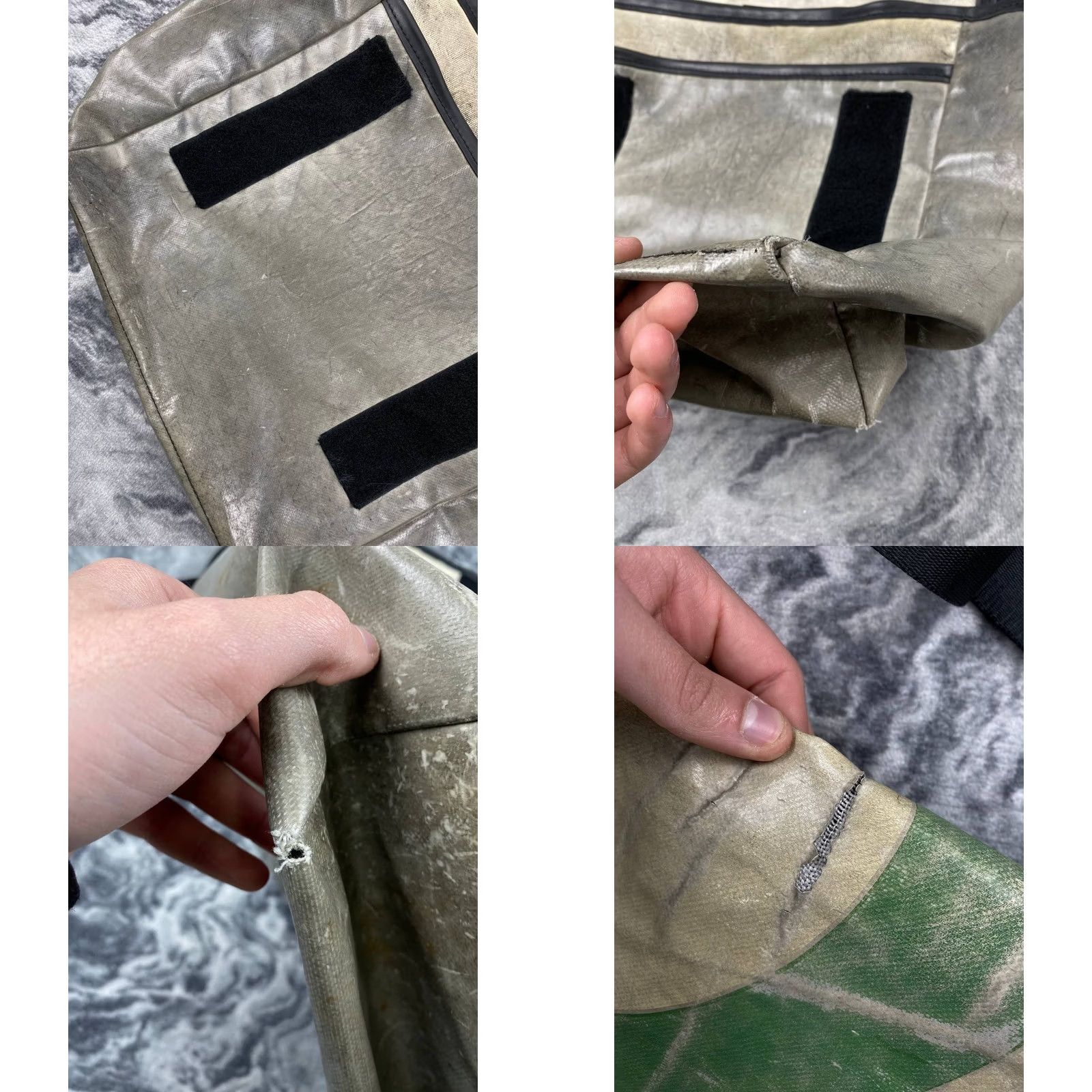 Freitag Freitag Shoulder Bag Dexter Messenger Bag Men Gray Canvas Cotton Adult Size ONE SIZE - 8 Thumbnail